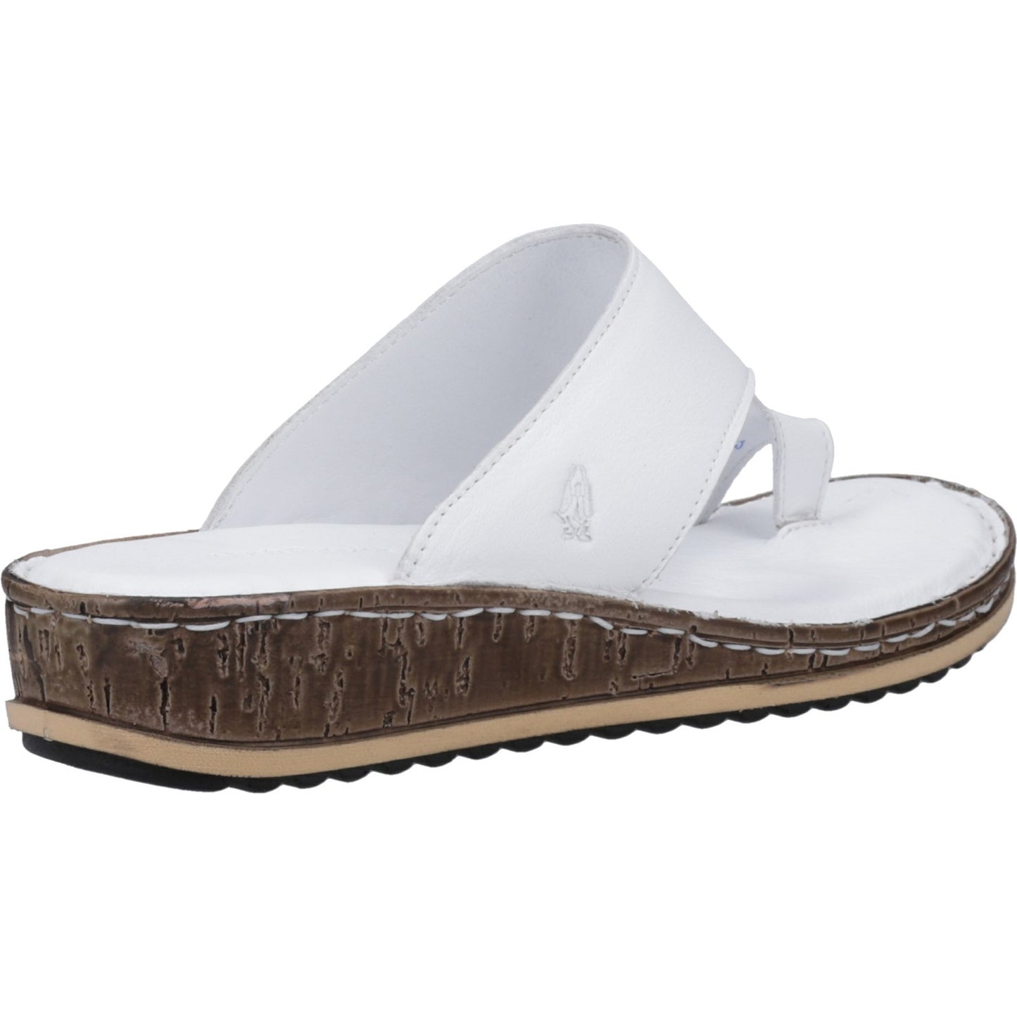 Hush Puppies Elissa Womens White Toepost Sandals