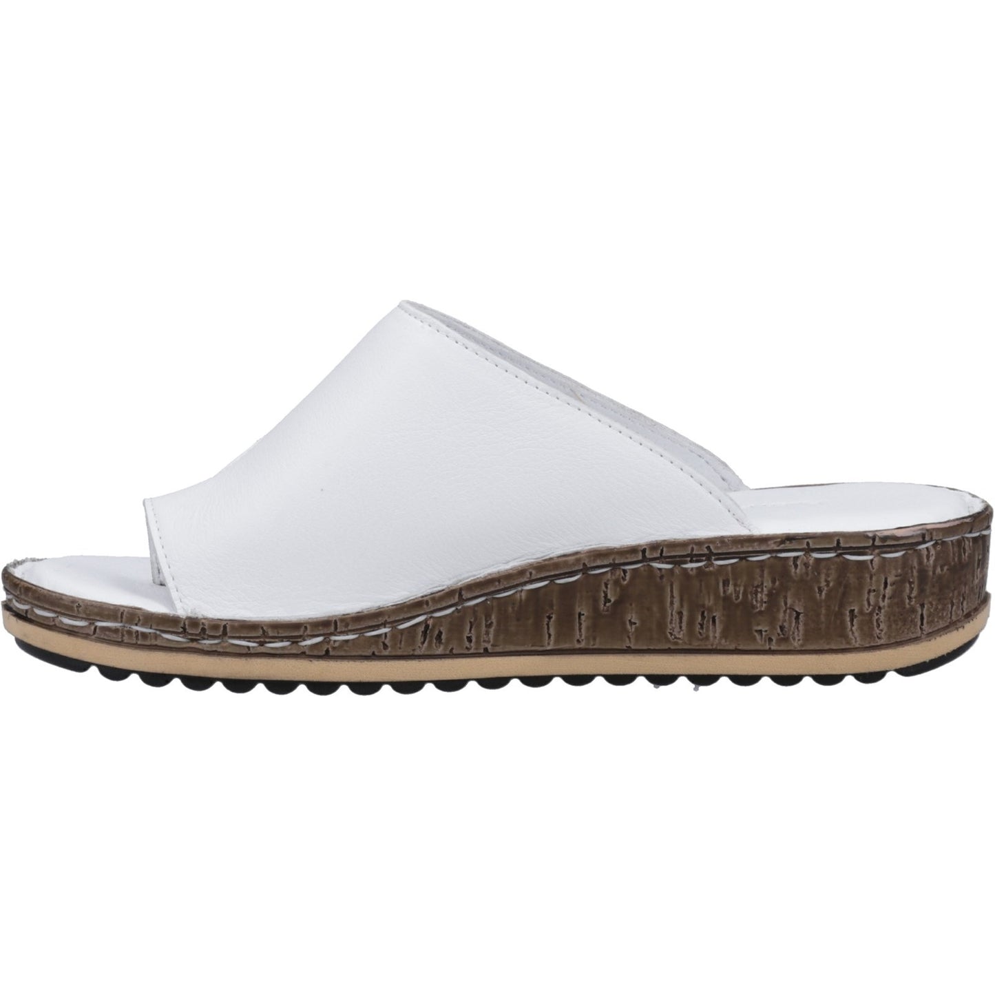 Hush Puppies Elissa Womens White Toepost Sandals