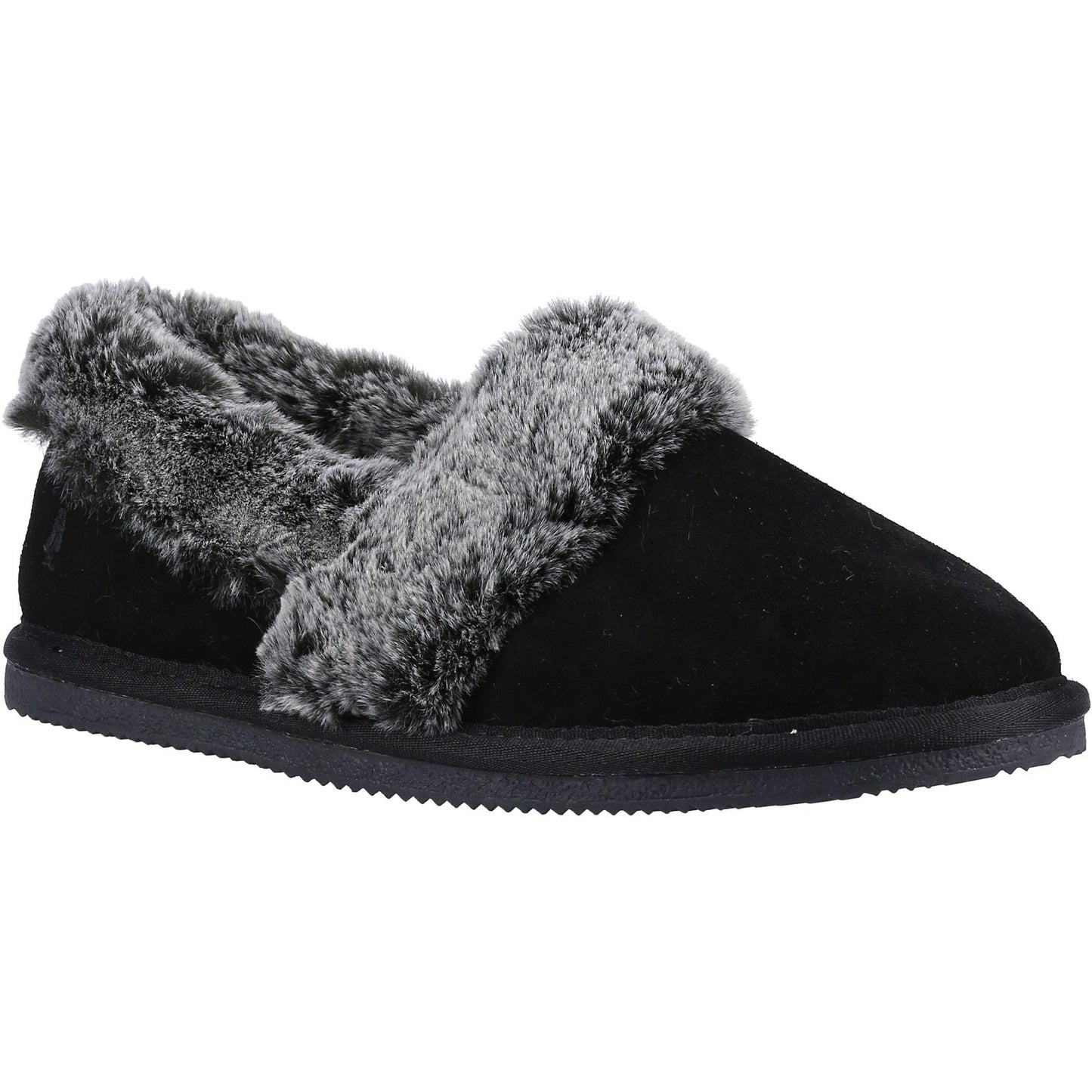 Hush Puppies Ariel Womens Black  Slipper
