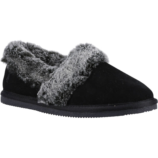 Hush Puppies Ariel Womens Black  Slipper
