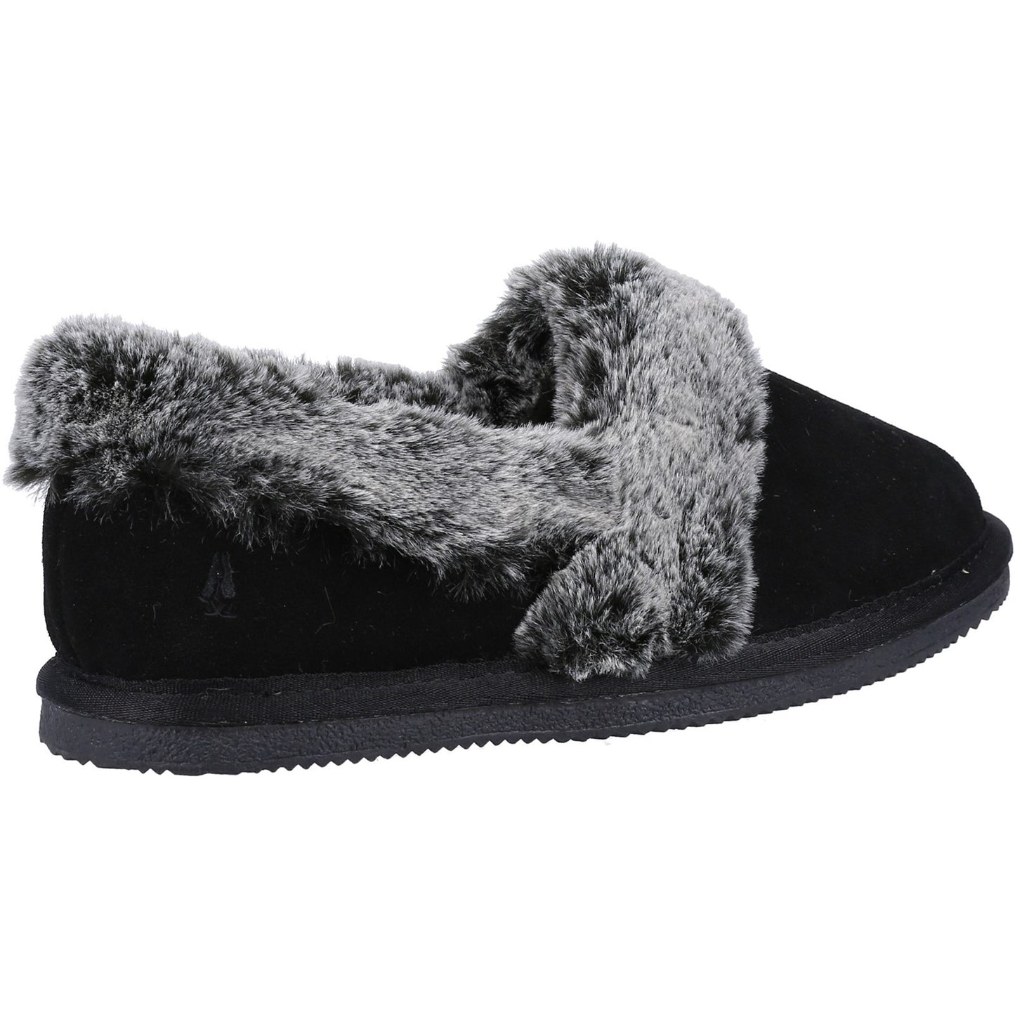 Hush Puppies Ariel Womens Black  Slipper