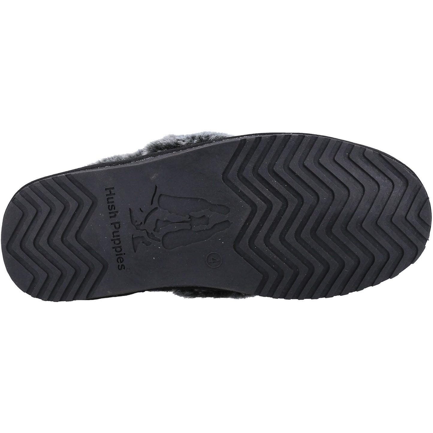 Hush Puppies Ariel Womens Black  Slipper