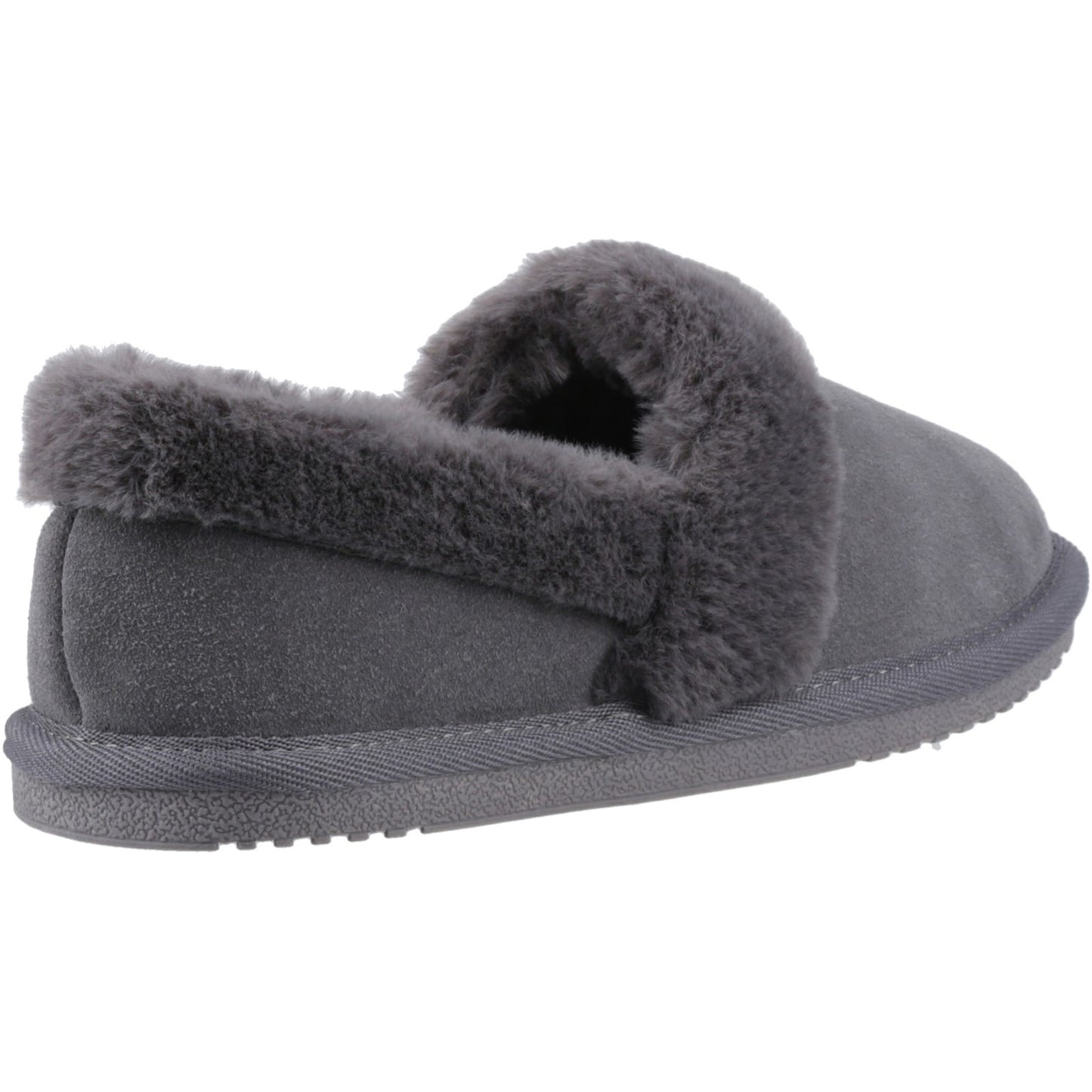 Hush Puppies Ariel Womens Grey Slipper