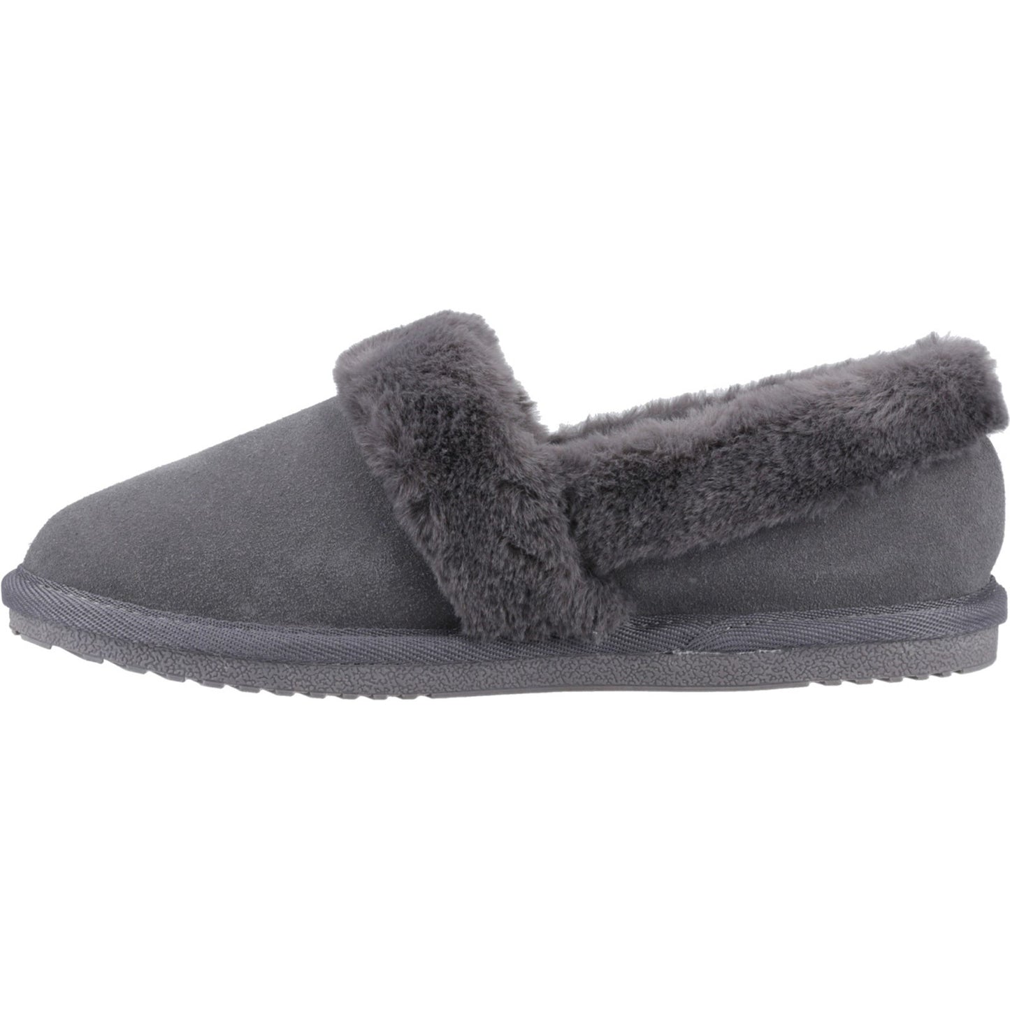 Hush Puppies Ariel Womens Grey Slipper