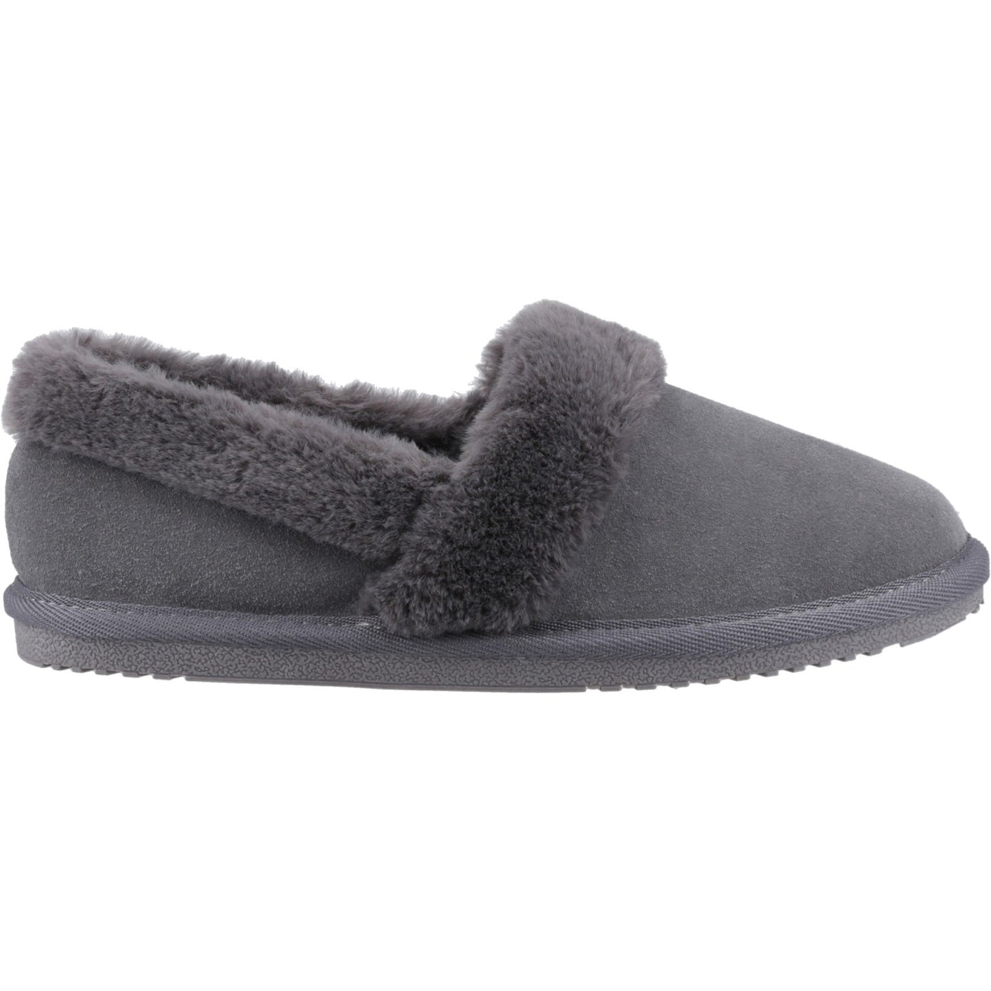 Hush Puppies Ariel Womens Grey Slipper