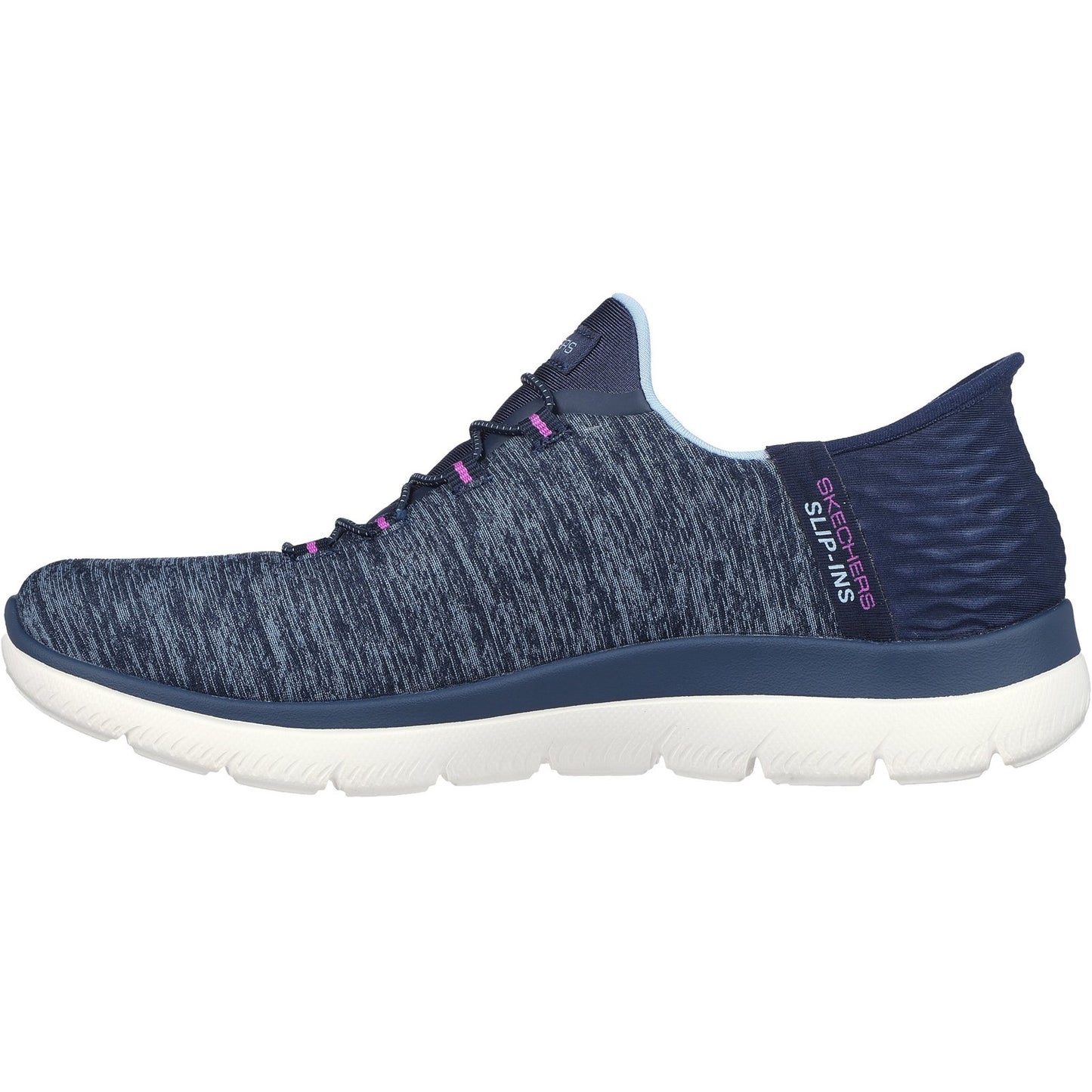 Skechers Summits Dazzling Haze Women Navy Purple Trainers