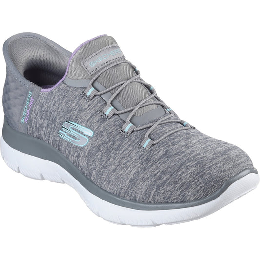 Skechers Summits Dazzling Haze Women Grey Multi Trainers