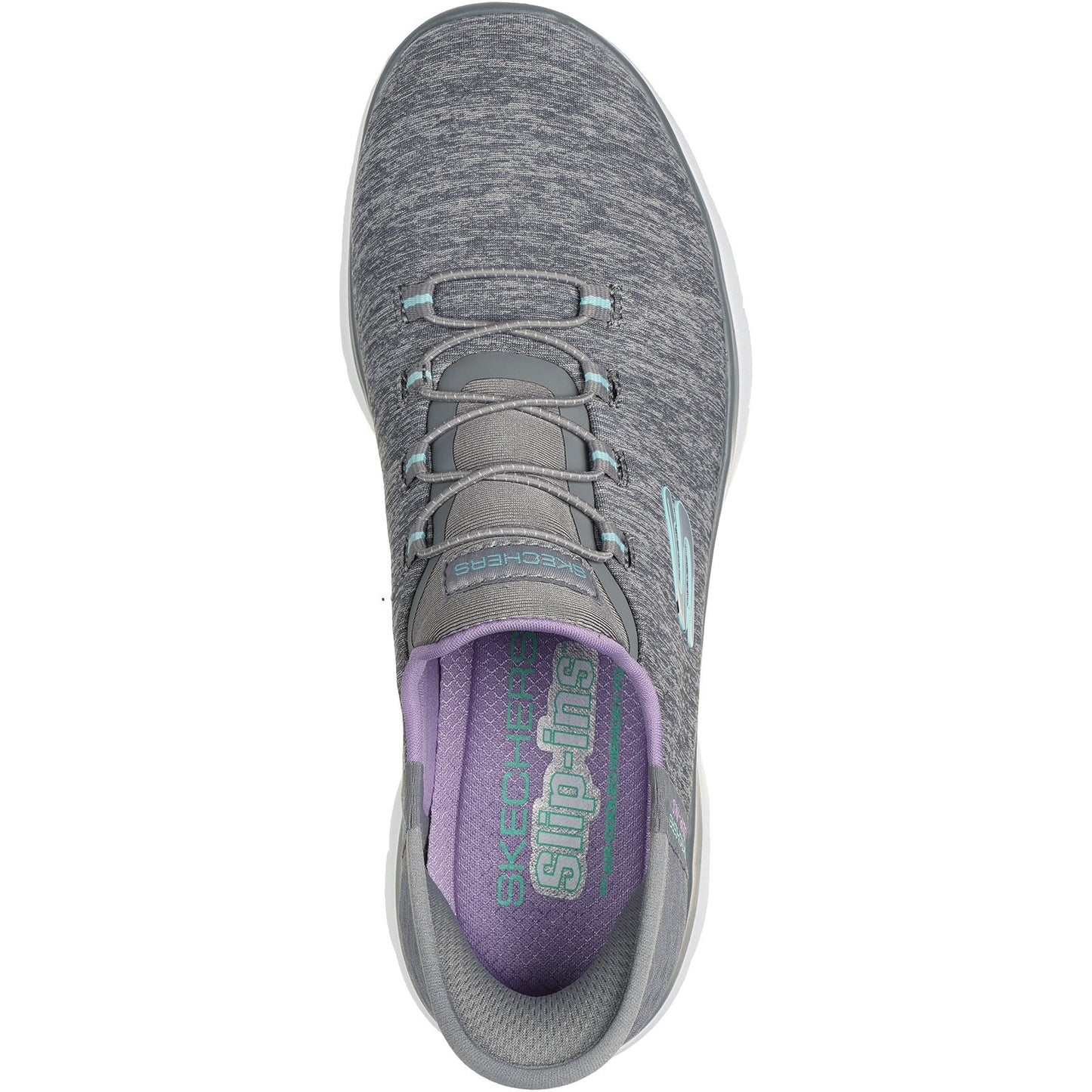 Skechers Summits Dazzling Haze Women Grey Multi Trainers