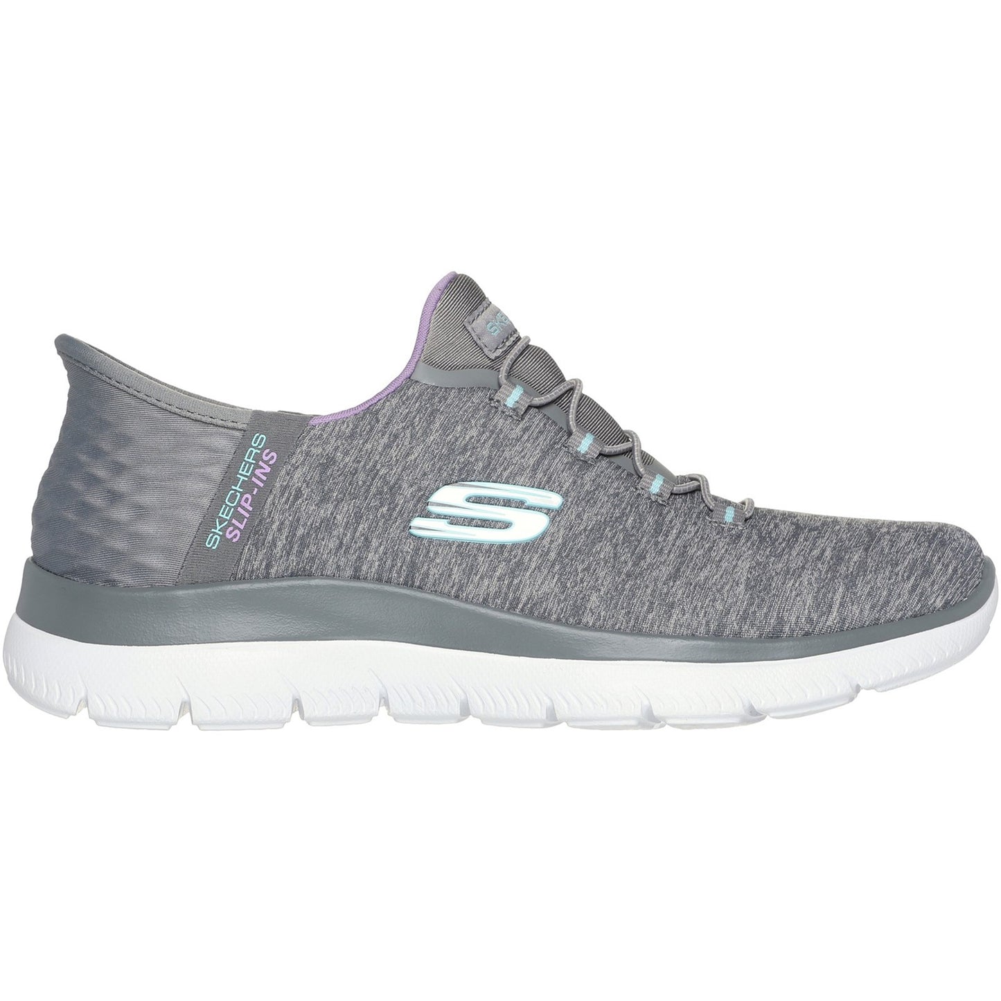 Skechers Summits Dazzling Haze Women Grey Multi Trainers