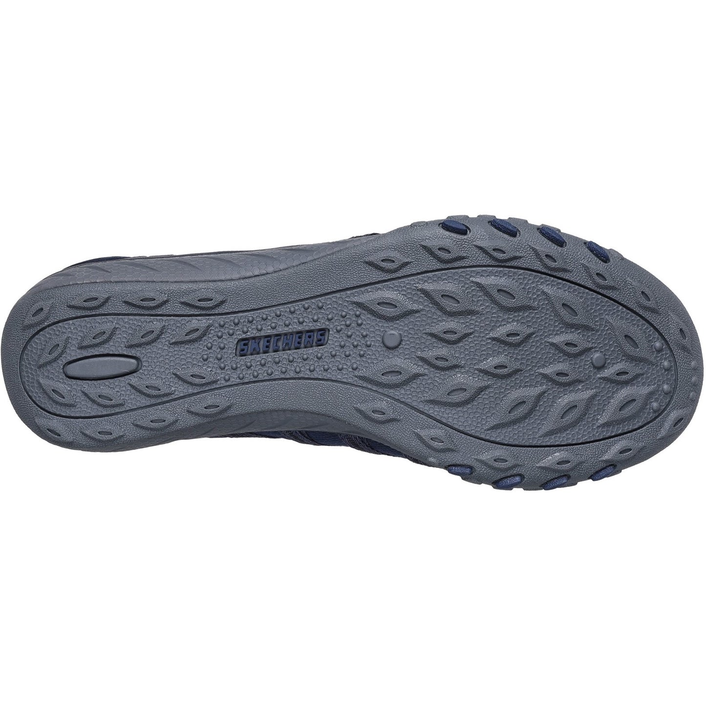 Skechers Breathe-Easy Roll With Me Womens Navy Trainer