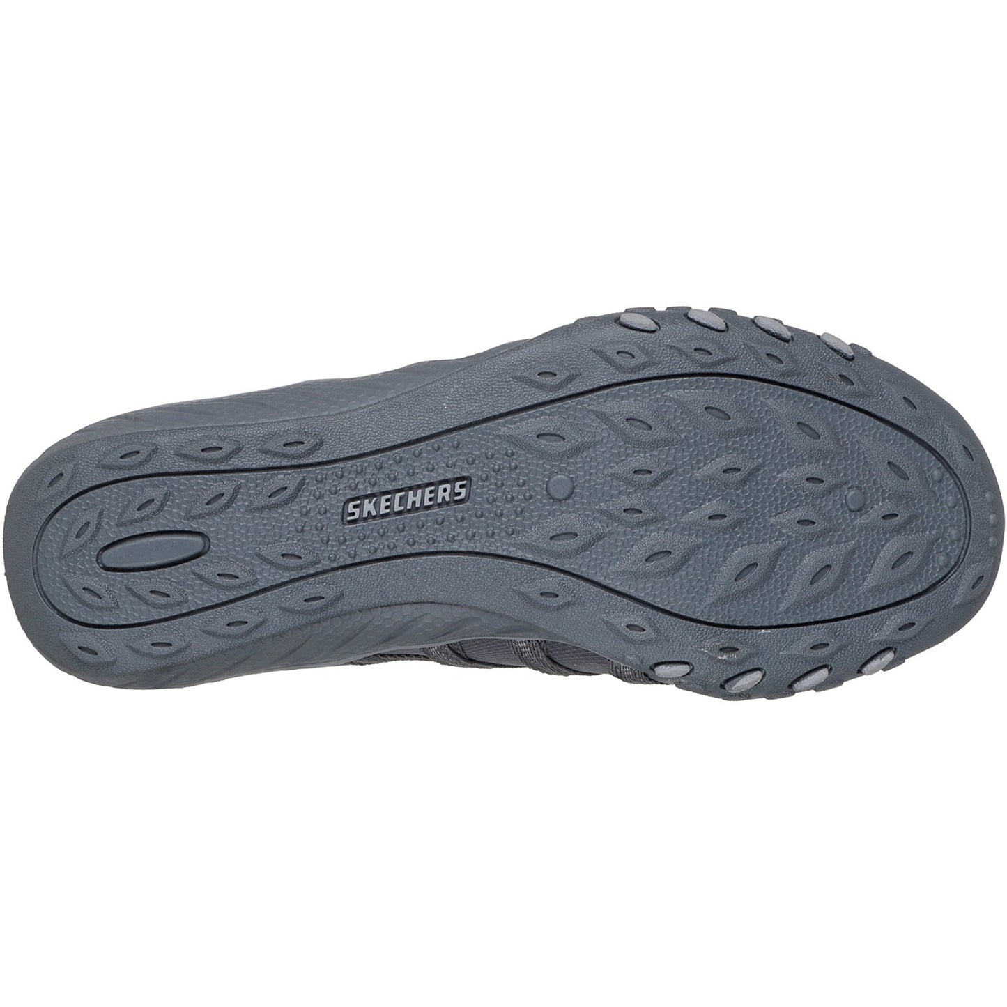 Skechers Breathe-Easy Roll With Me Womens Charcoal Trainer