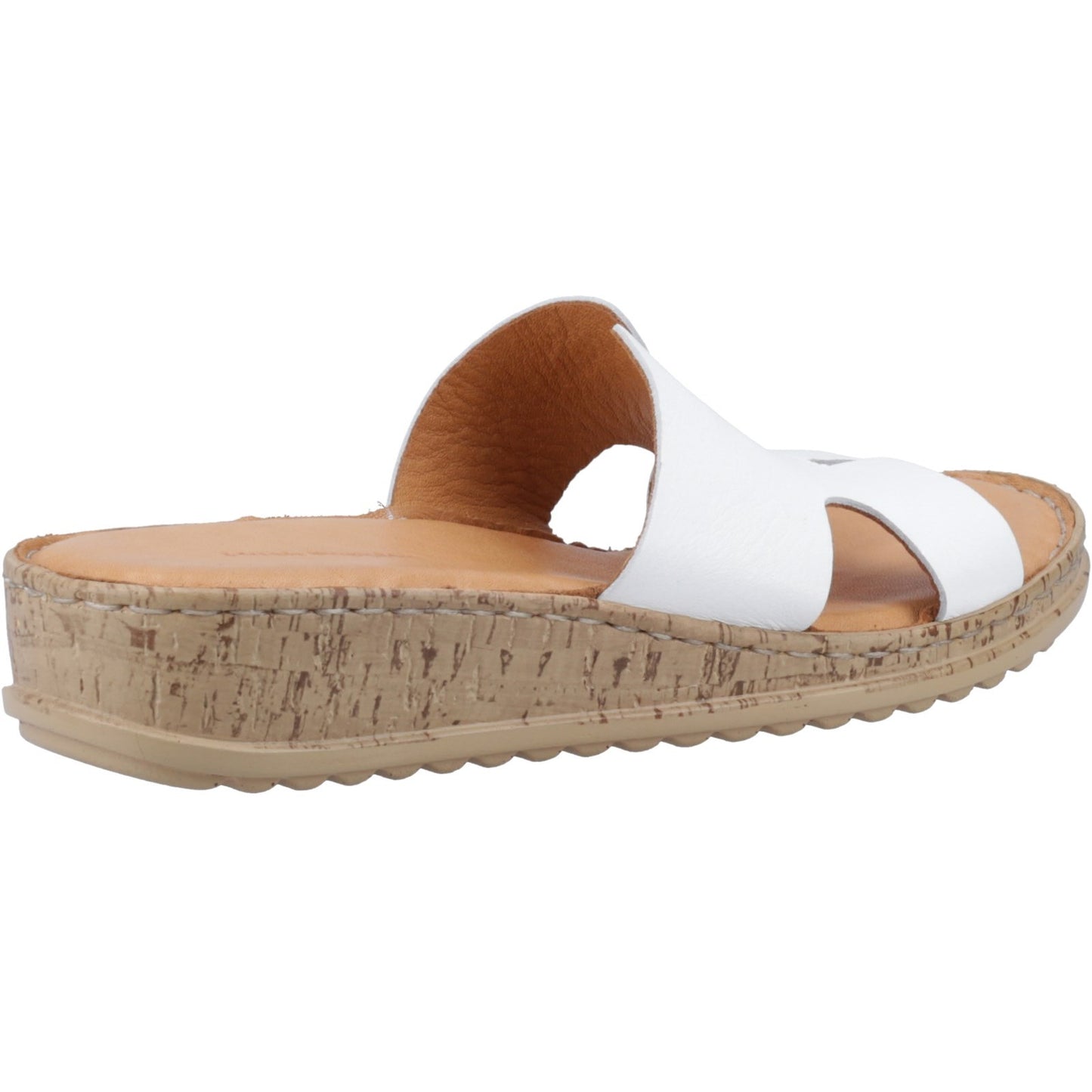 Hush Puppies Eloise Mule Womens White Sandal