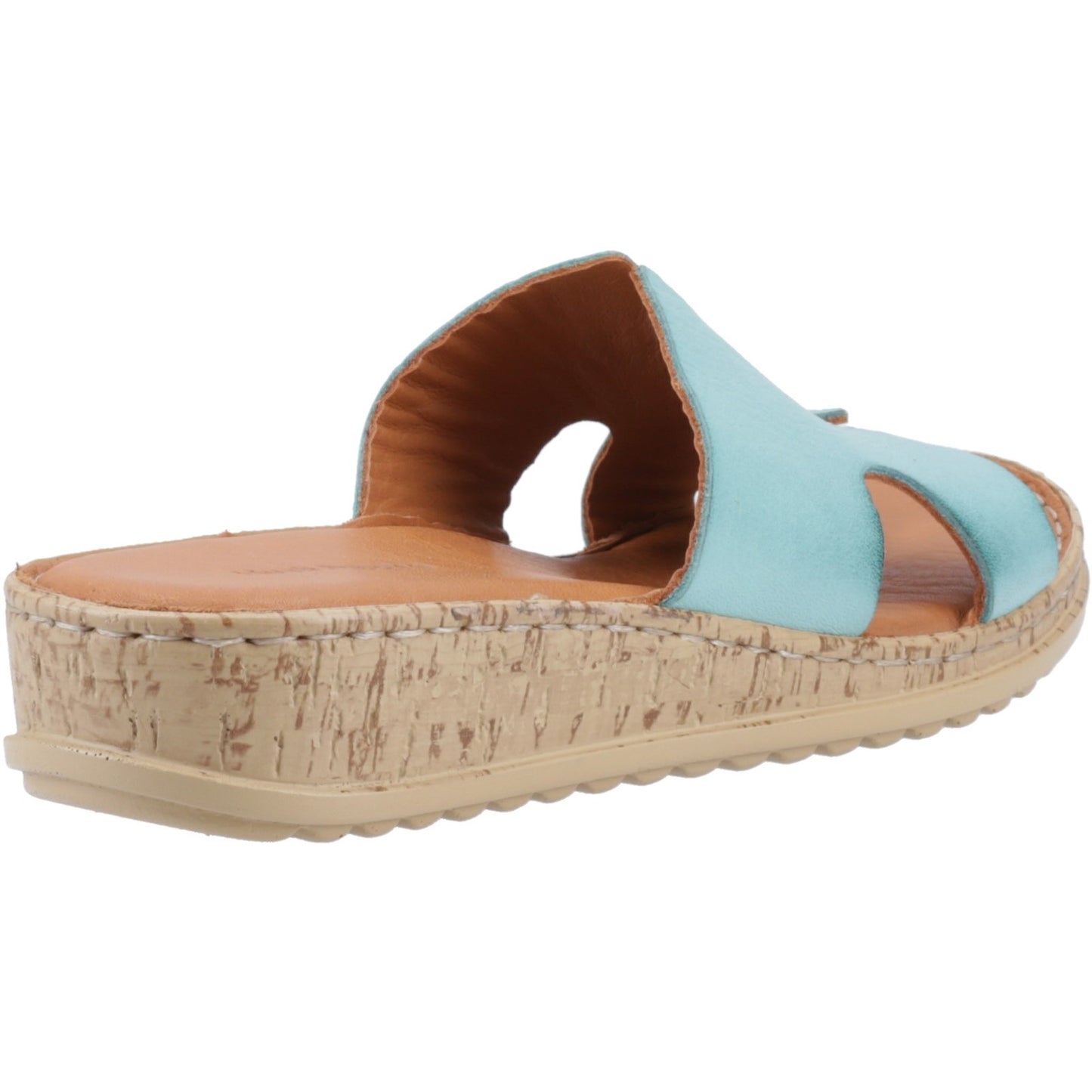 Hush Puppies Eloise Mule Womens Aqua Sandal