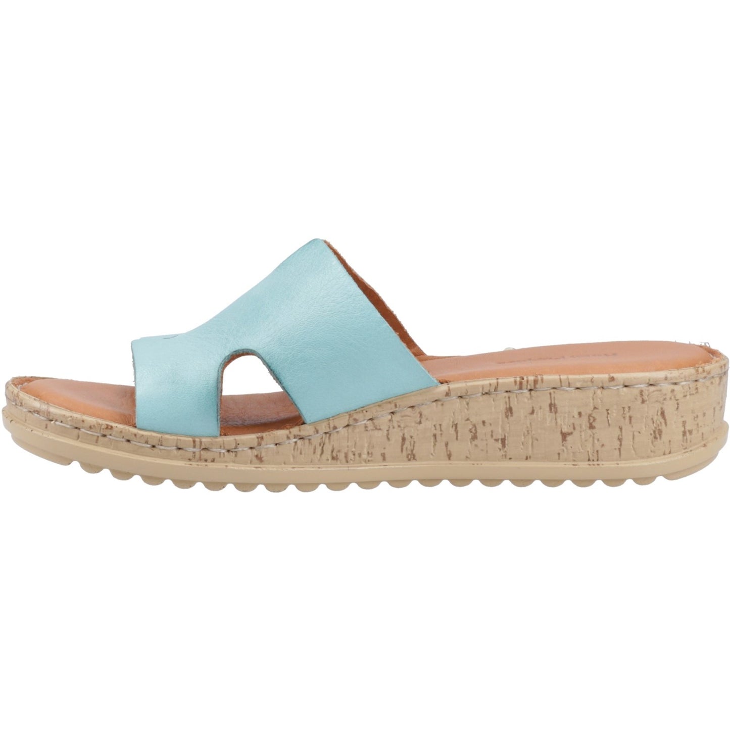 Hush Puppies Eloise Mule Womens Aqua Sandal