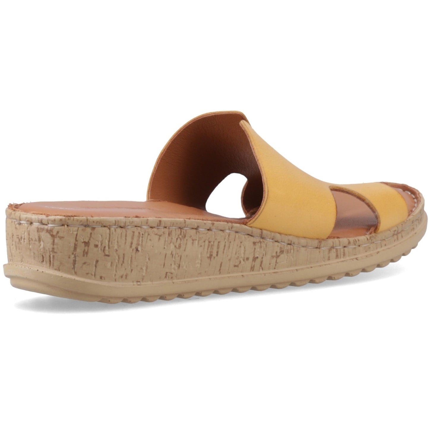 Hush Puppies Eloise Mule Womens Mustard Sandal
