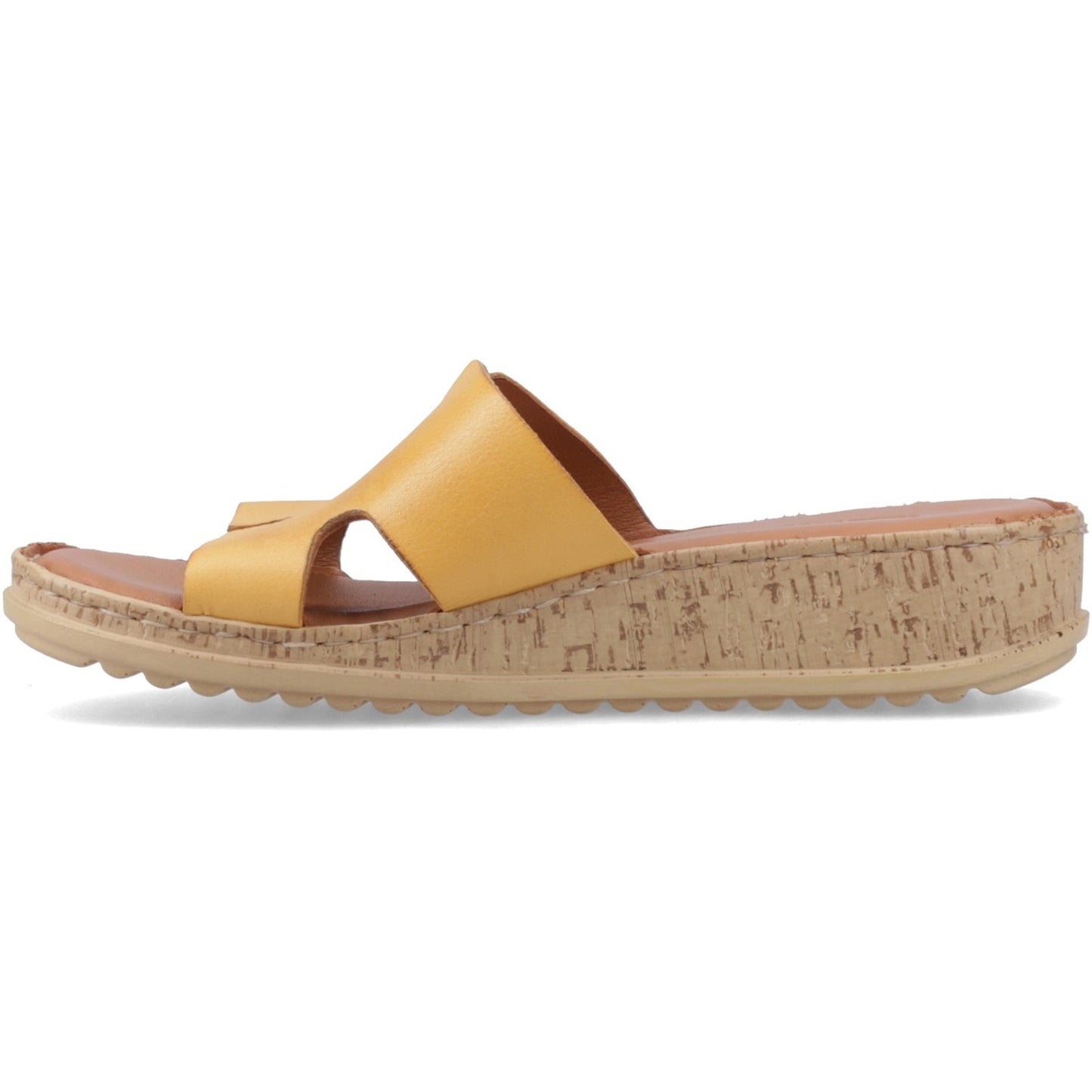 Hush Puppies Eloise Mule Womens Mustard Sandal