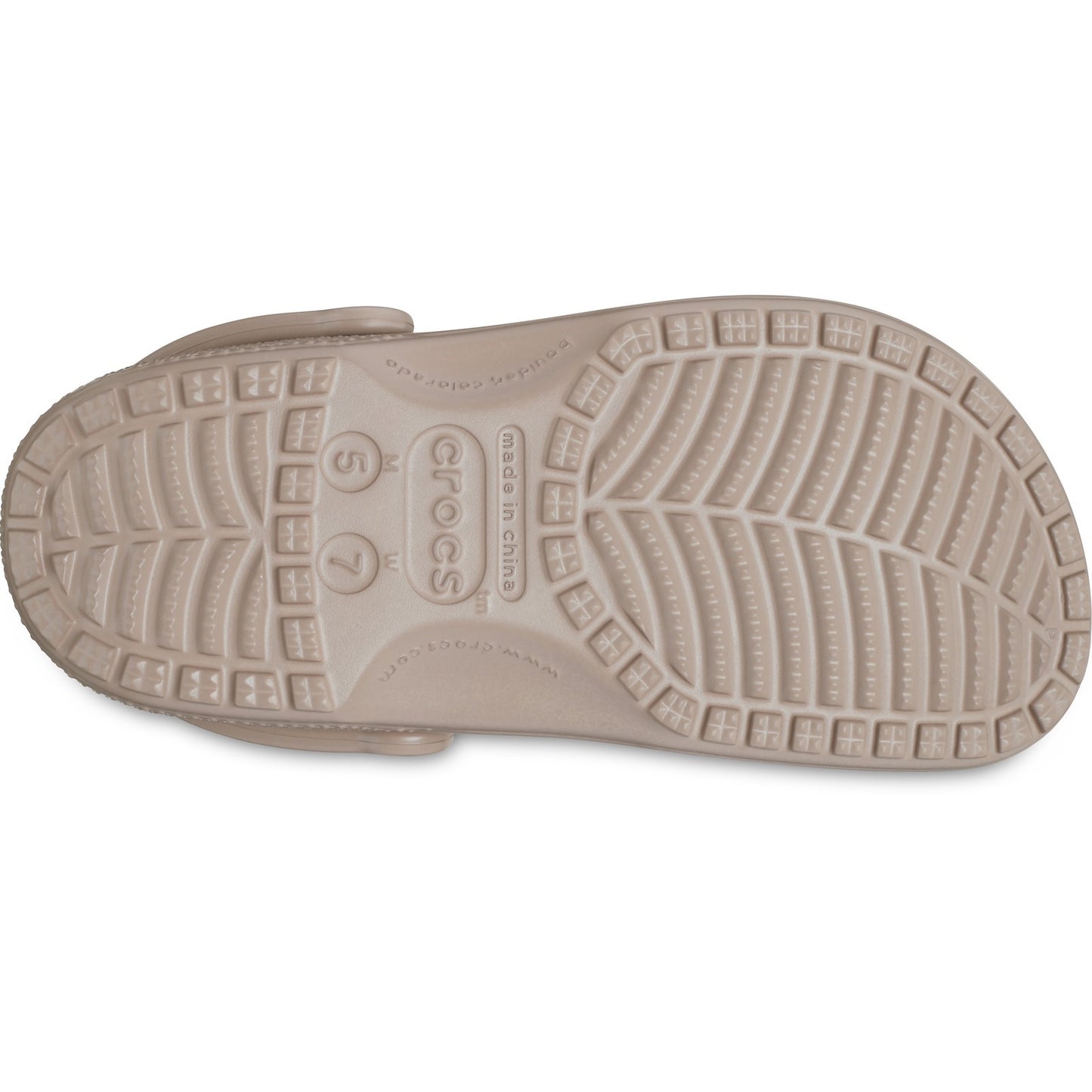 Crocs Classic Clog Womens Taupe Clog