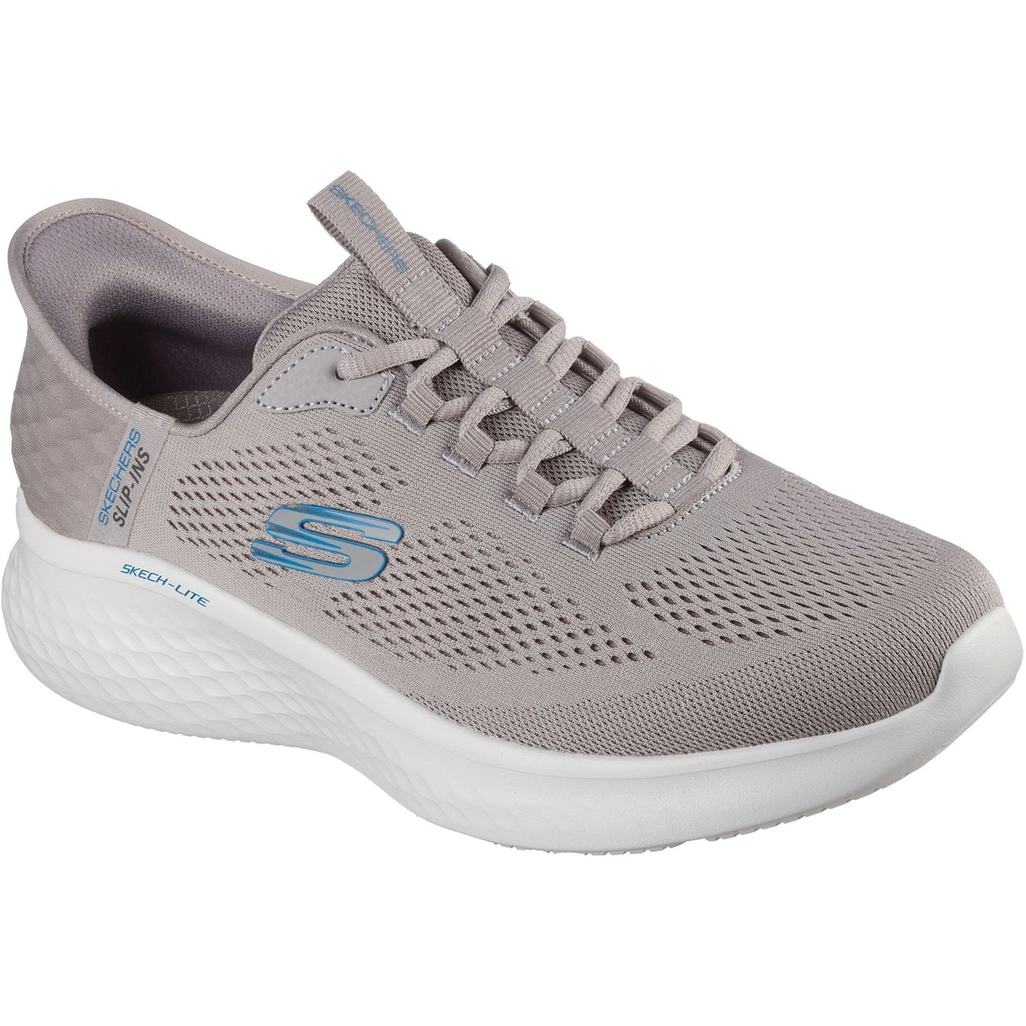 Skechers Skech-Lite Pro Primebase Mens Taupe Brown Trainers