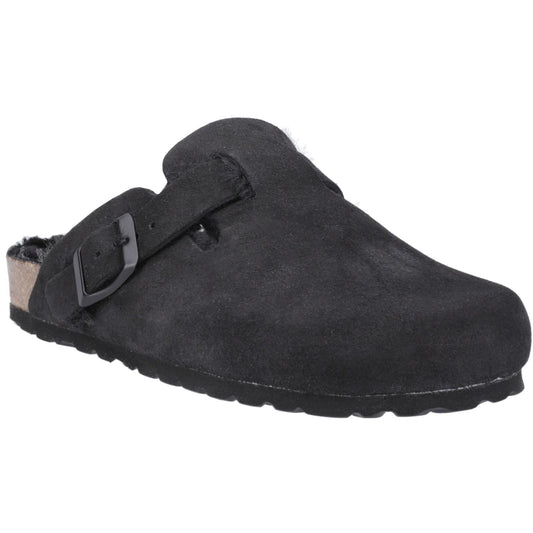 Hush Puppies Jade Womens Black Slippers