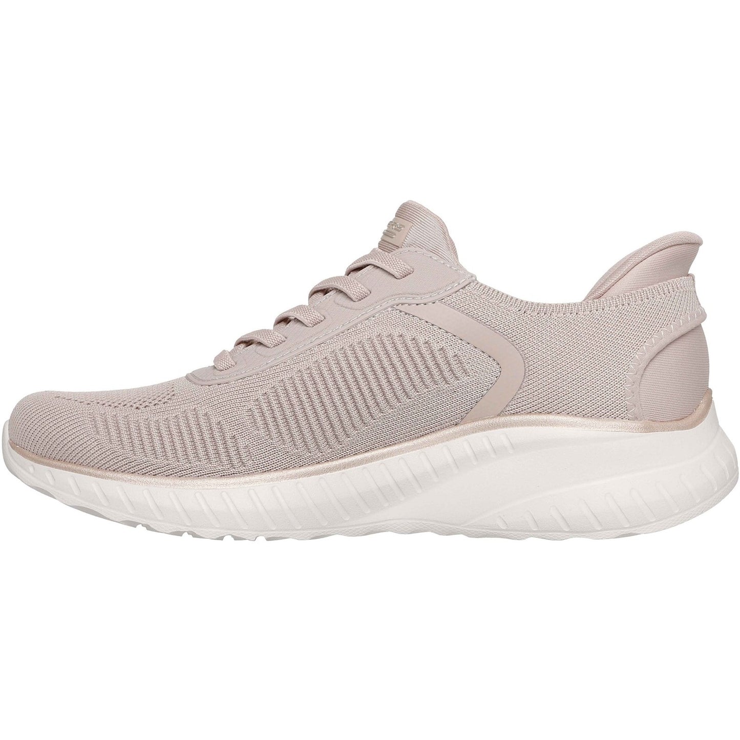 Skechers BOBS Sport Squad Chaos Womens Natural Gold Trainer