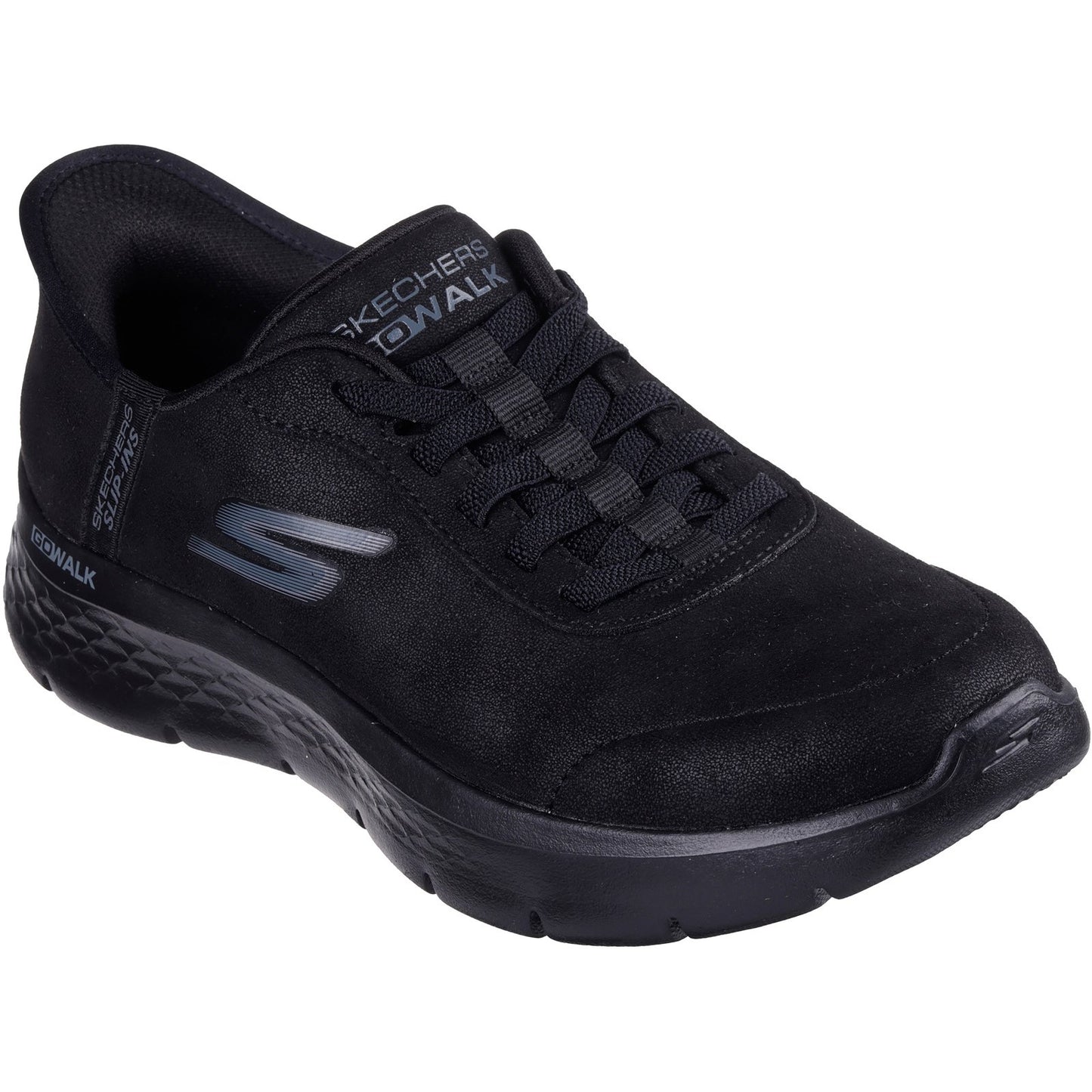 Skechers Go Walk Flex Mali Womens Black Trainers