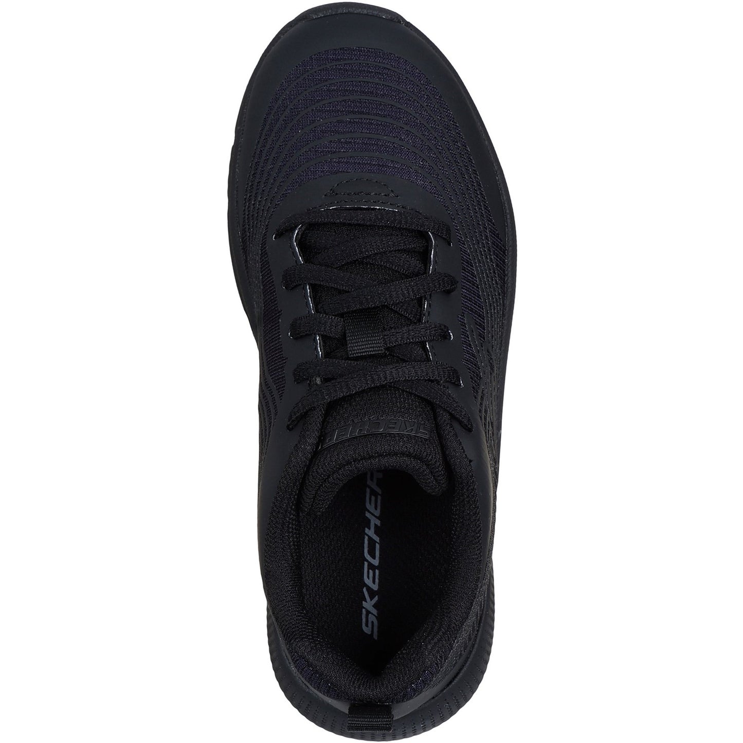 Skechers Microspec Advance Black Trainer