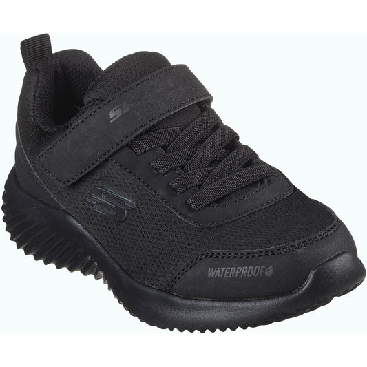 Skechers Bounder Dripper Drop Black Waterproof Trainer