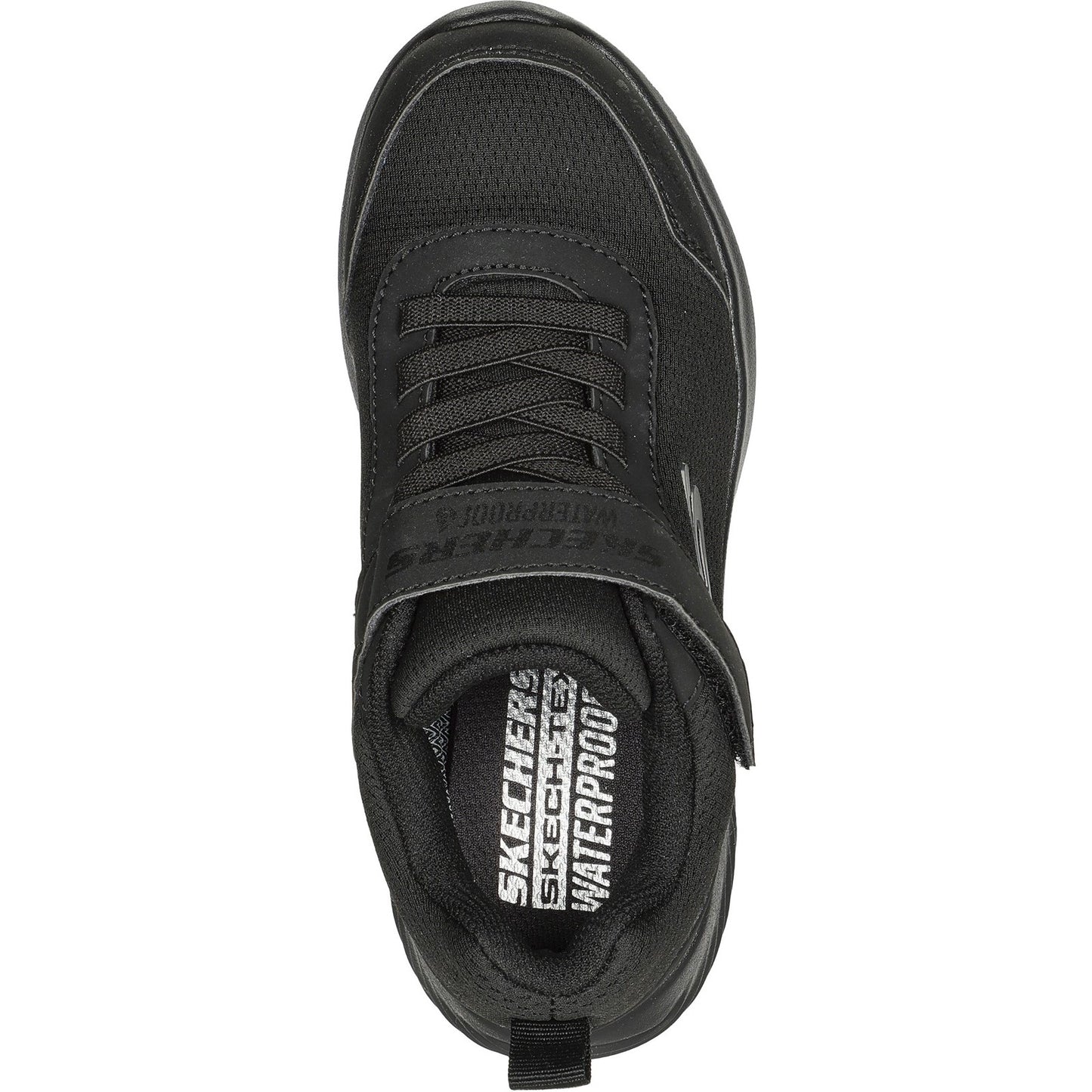 Skechers Bounder Dripper Drop Black Waterproof Trainer