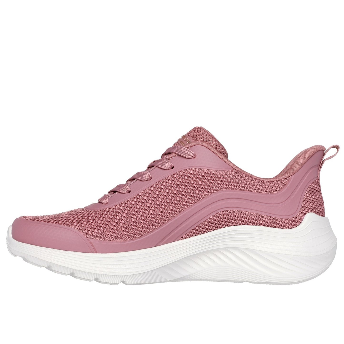Skechers Bobs Squad Waves Still Wading Womens Rose Trainers