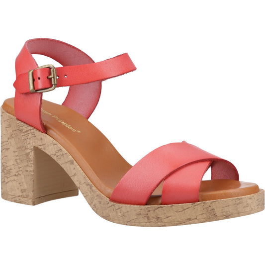 Hush Puppies Georgia Womens Coral Heeled Sandal