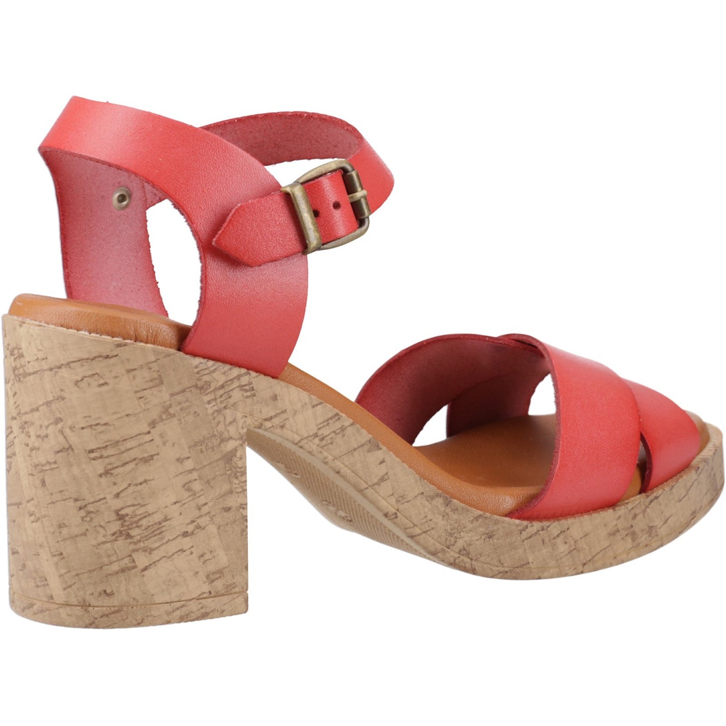 Hush Puppies Georgia Womens Coral Heeled Sandal
