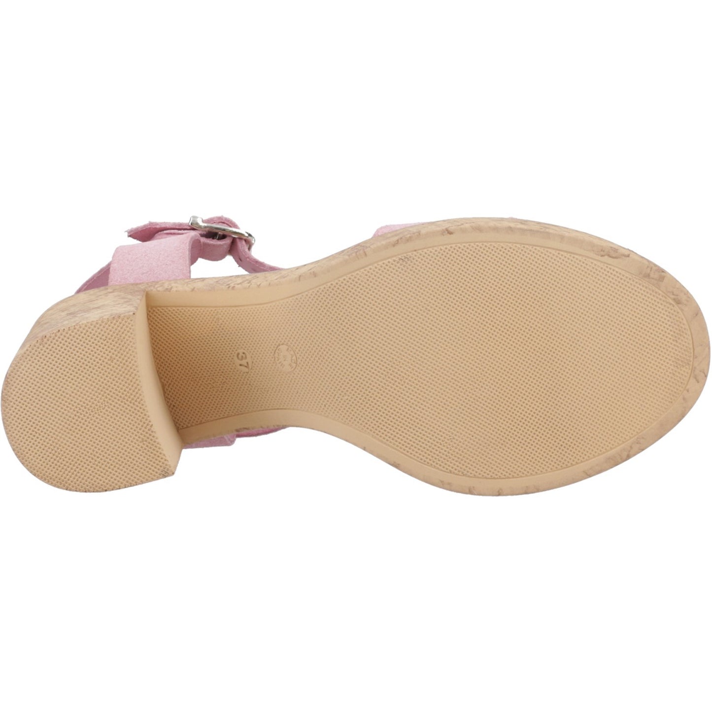 Hush Puppies Georgia Womens Blush Pink Heeled Sandal