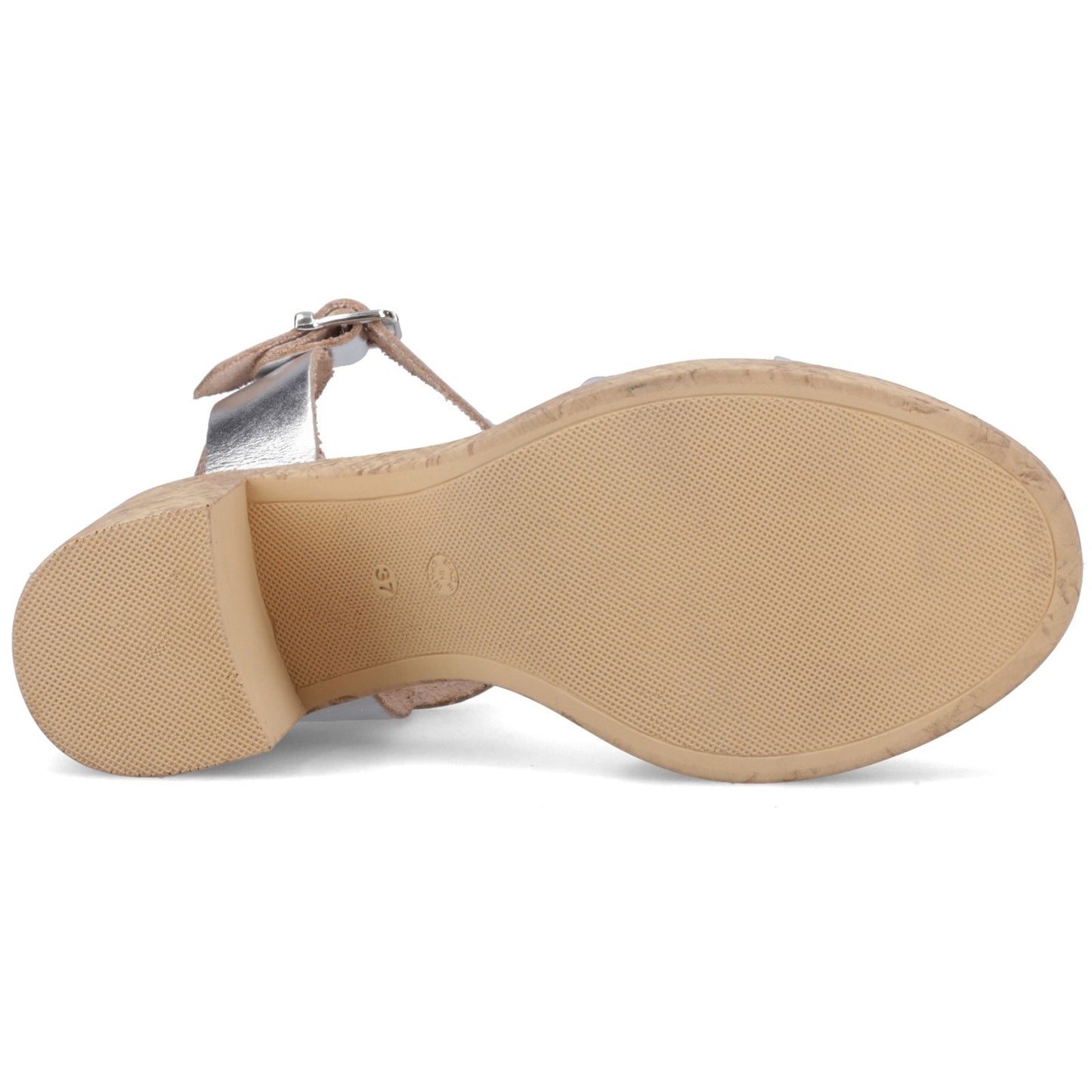 Hush Puppies Georgia Womens Silver Heeled Sandal