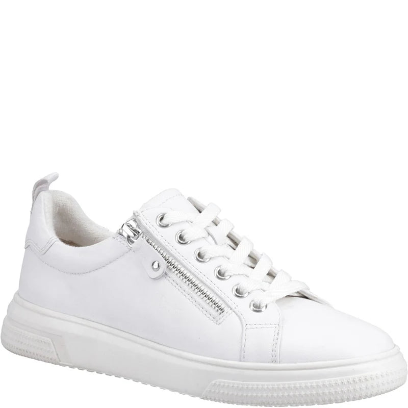 Hush Puppies Martha Womens White Trainer
