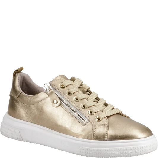 Hush Puppies Martha Womens Gold Trainer