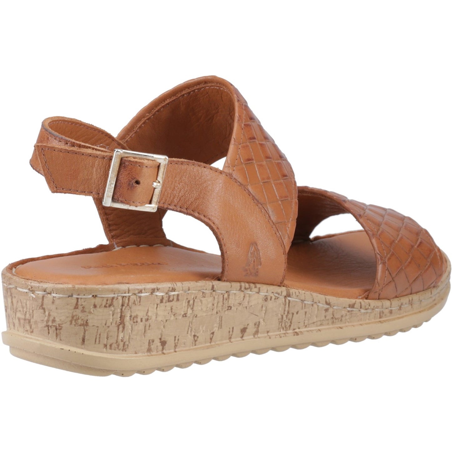 Hush Puppies Ebony Woven Womens Tan Sandals