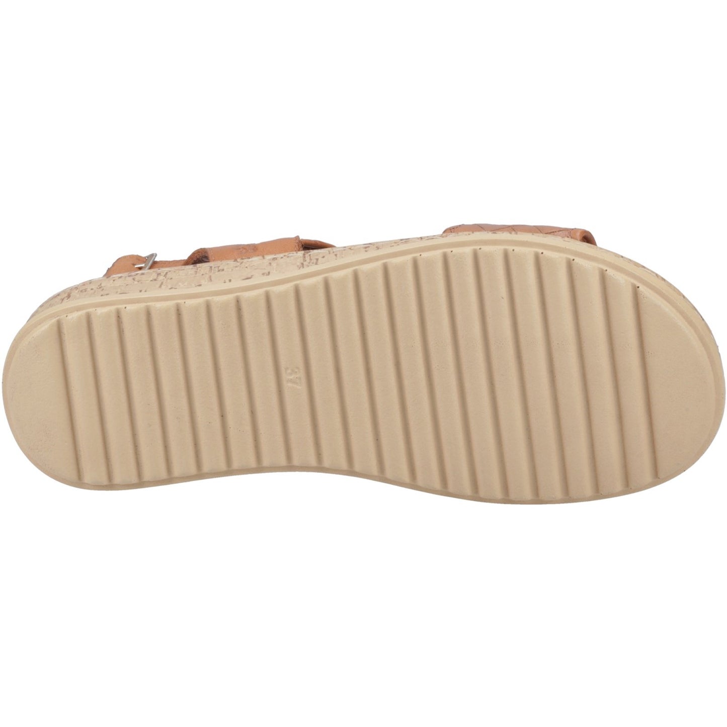 Hush Puppies Ebony Woven Womens Tan Sandals