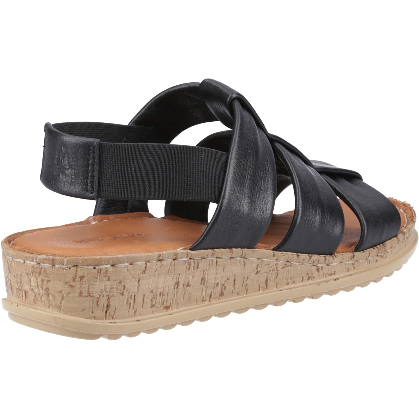 Hush Puppies Eden Gladiator Womens Black Sandals