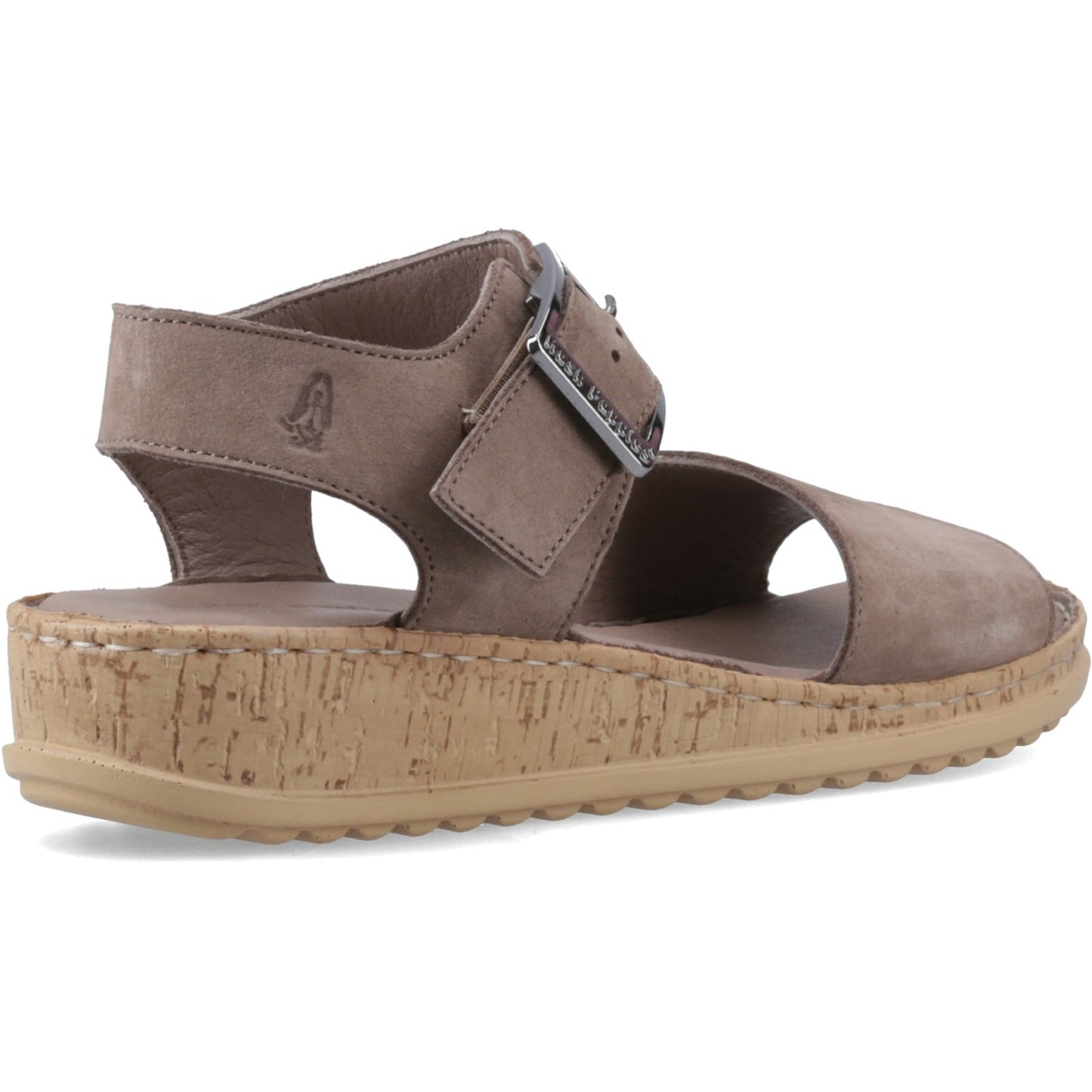 Hush Puppies Ellie Womens Fossil Taupe Sandals