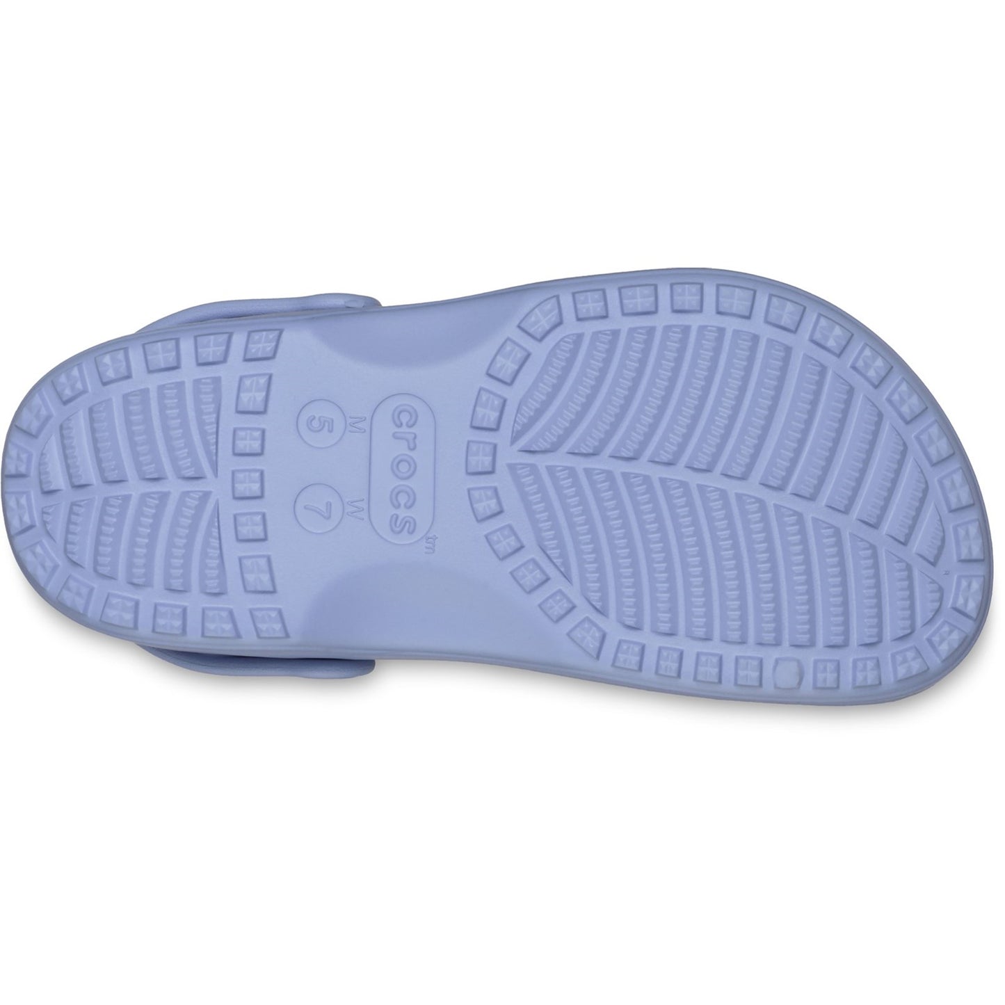 Crocs Classic Floral Womens Blue Haze Clog