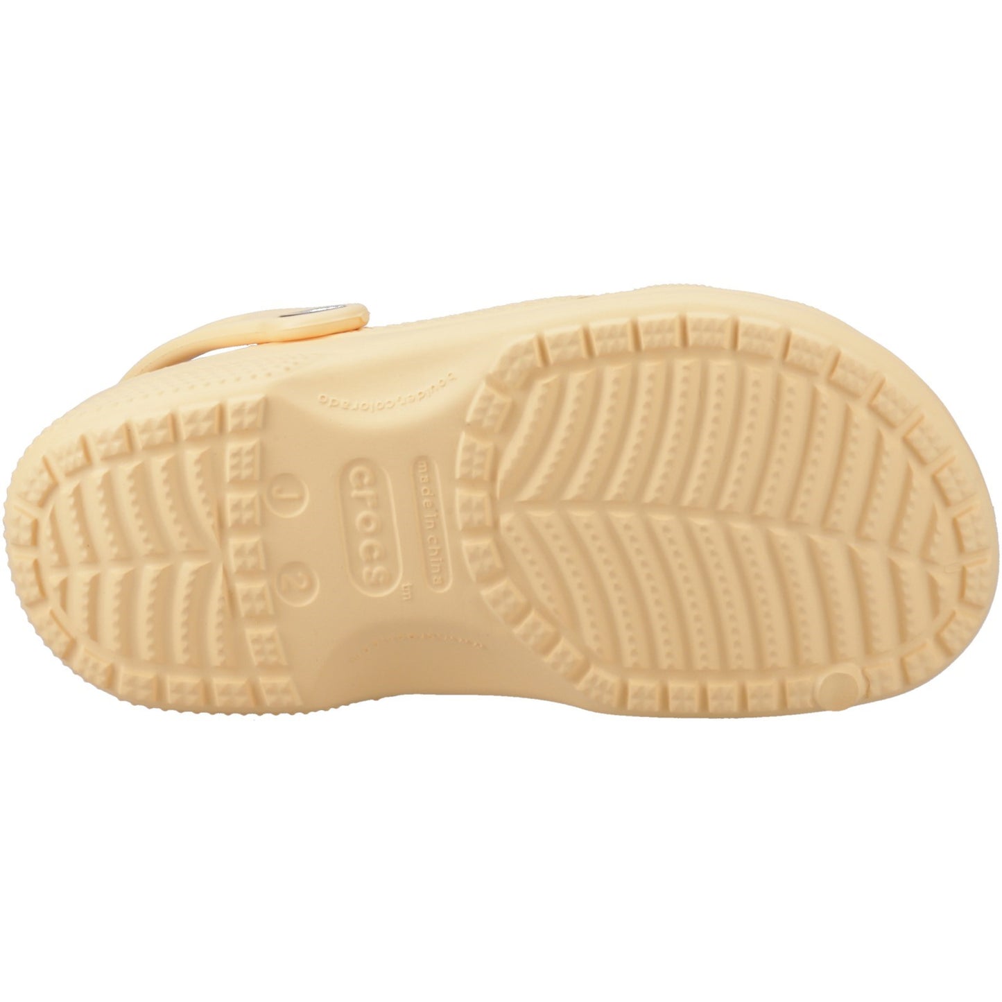 Crocs Toddler Classic Clog Golden Hour Yellow Clog