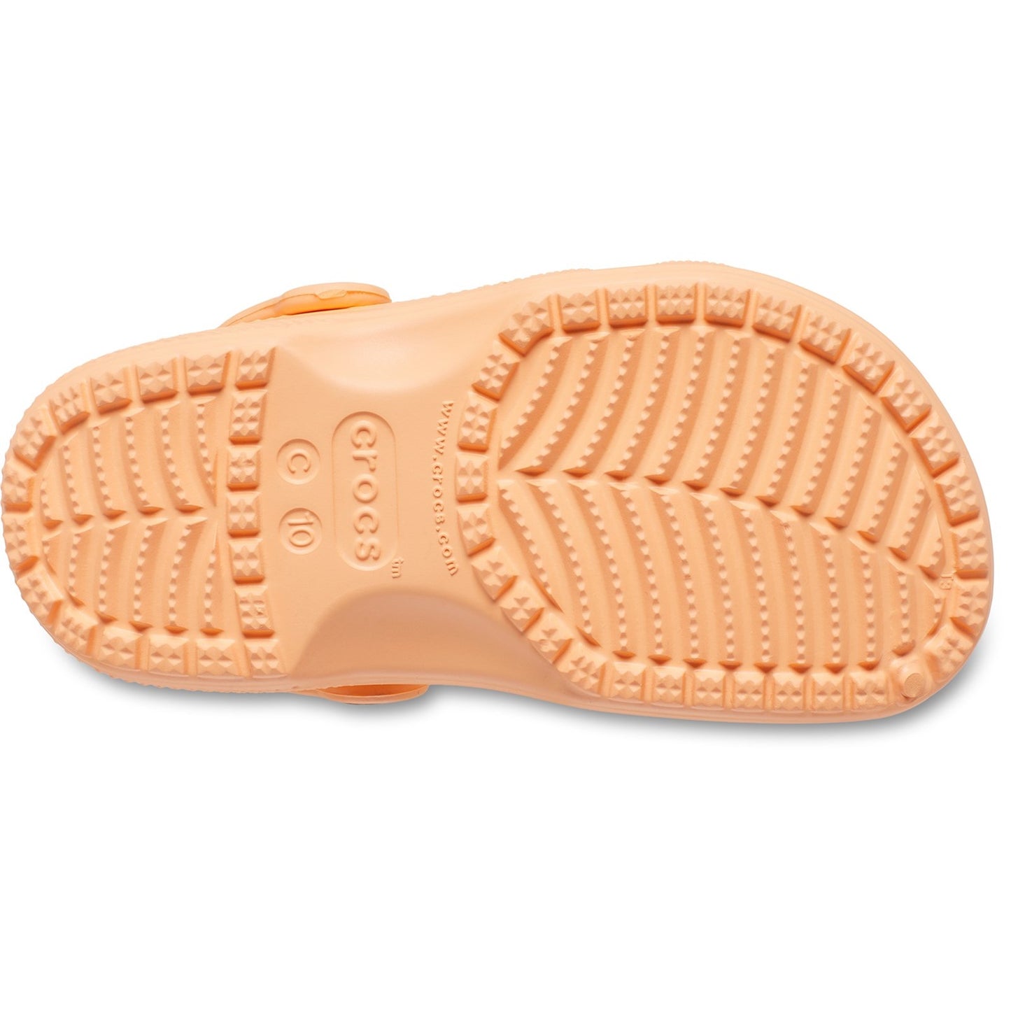 Crocs Toddler Classic Clog Electric Sunstone Orange Clog