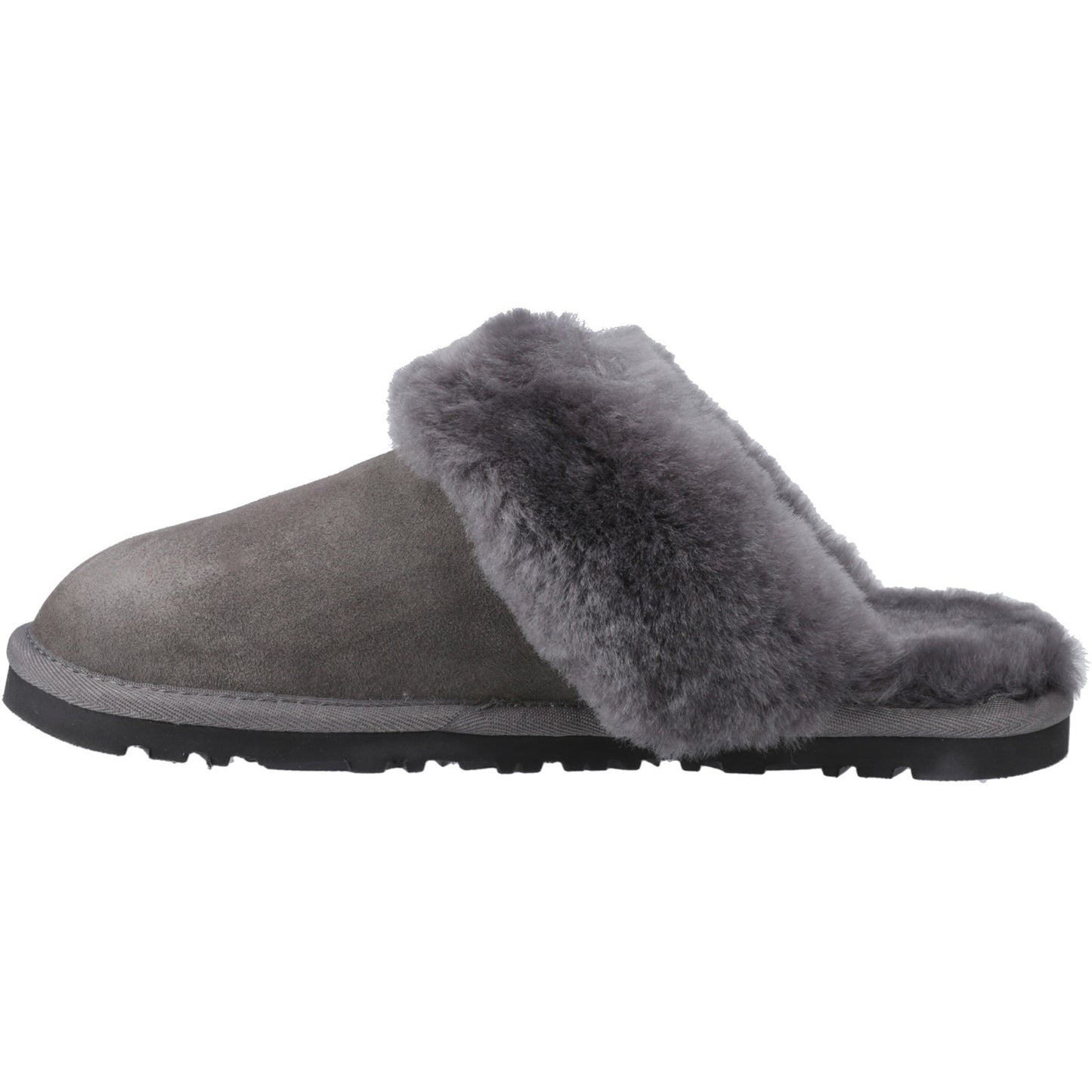 Hush Puppies Samantha Womens Grey Mule Slipper