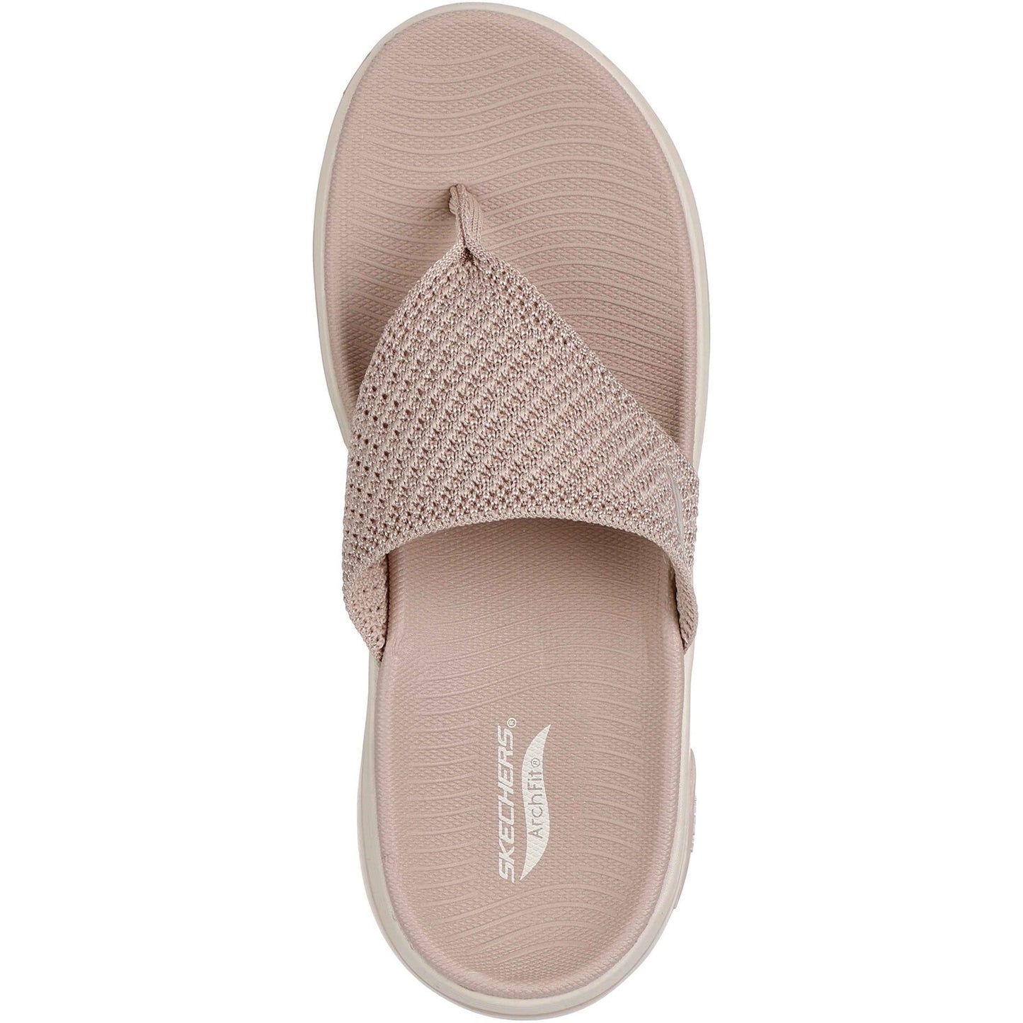 Skechers Go Walk Arch Fit 2.0 Womens Taupe Sandal