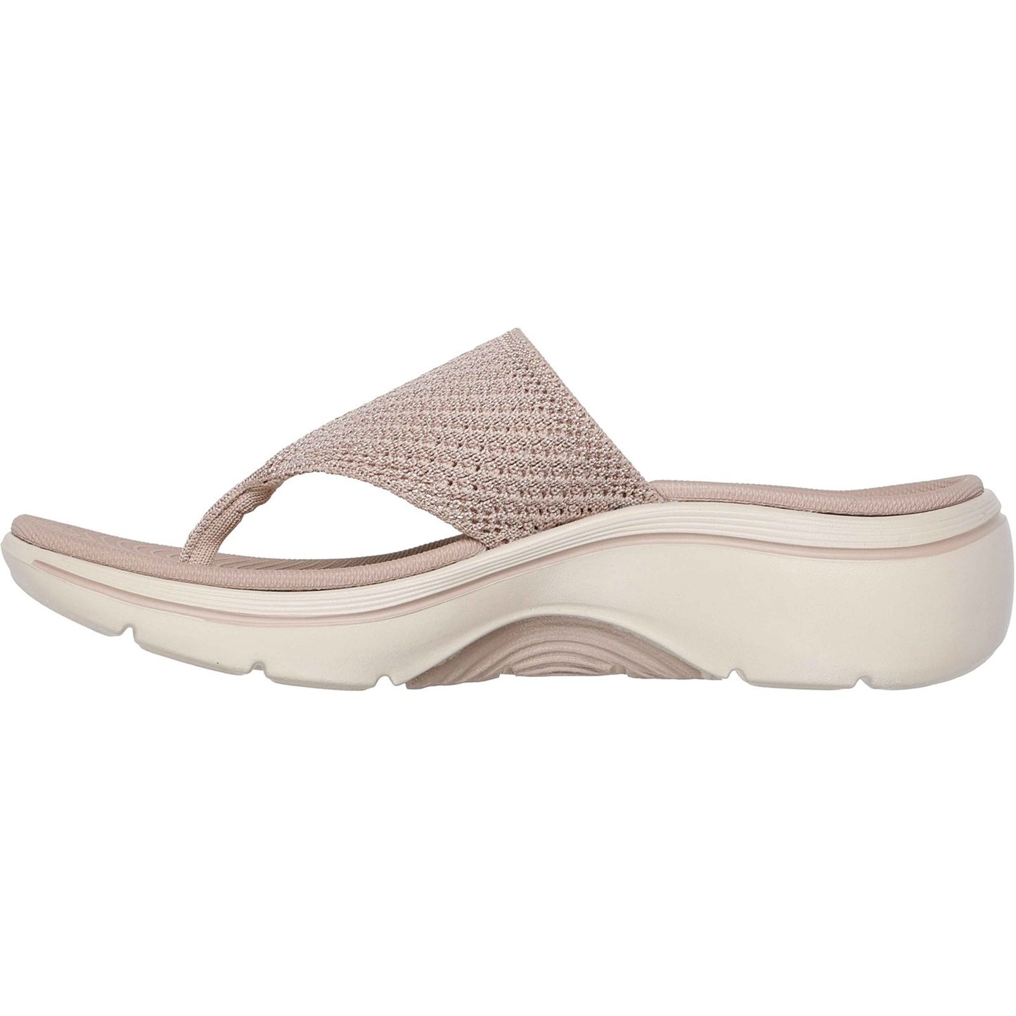 Skechers Go Walk Arch Fit 2.0 Womens Taupe Sandal