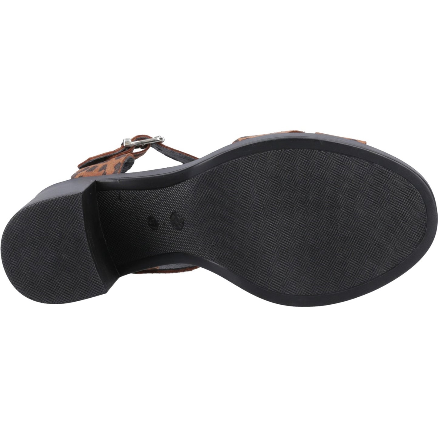 Hush Puppies Georgia Womens Leopard Heeled Sandal