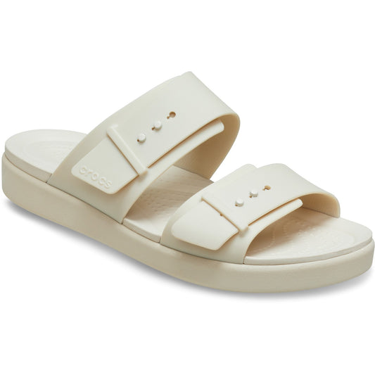 Crocs Brooklyn Buckle Low Womens Sandstone Sandal