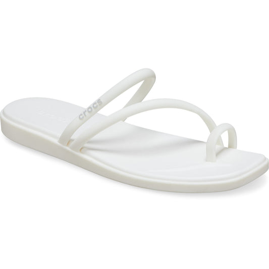 Crocs Miami Toe Loop Womens Chalk Sandal