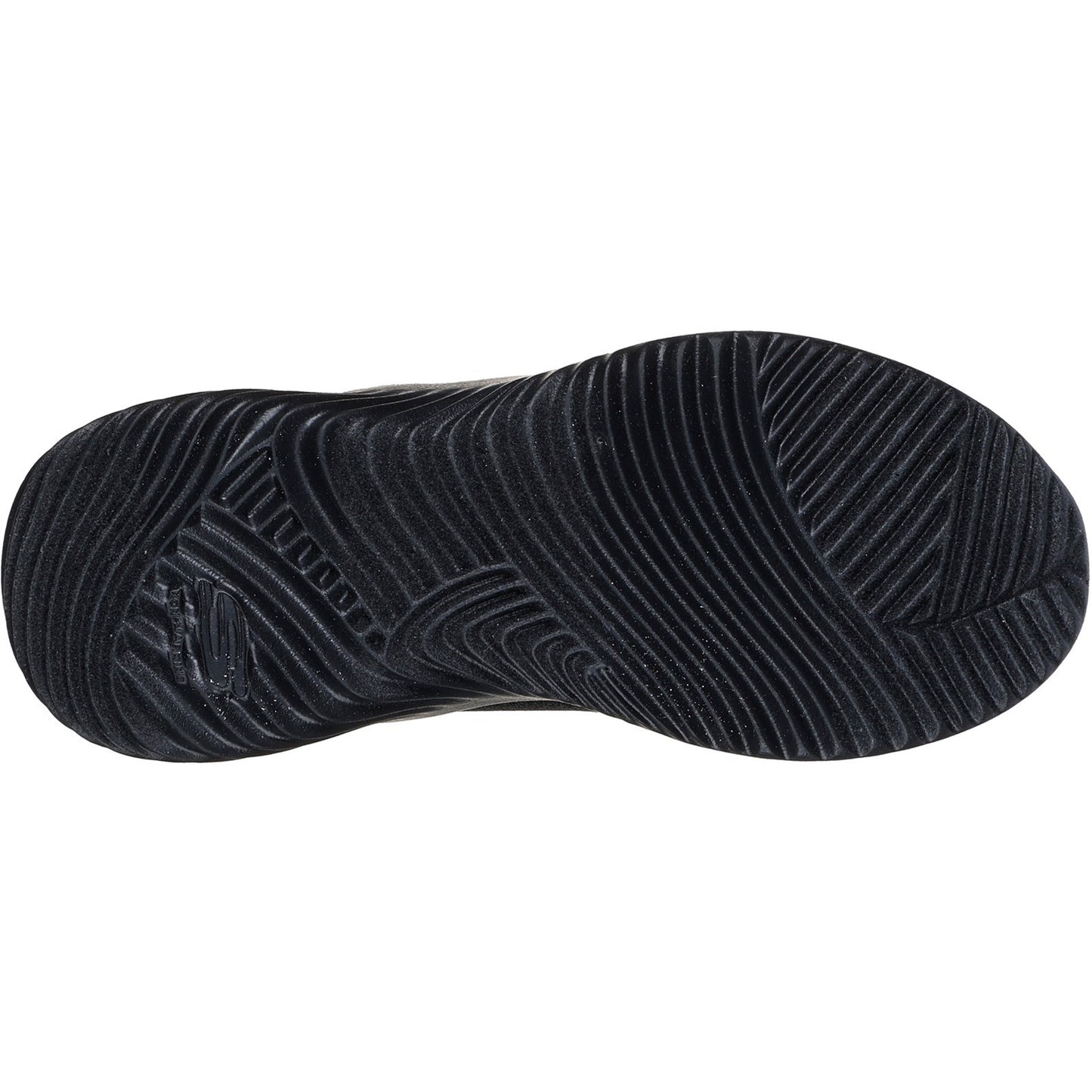 Skechers Bounder Brisk Burst Black Trainer