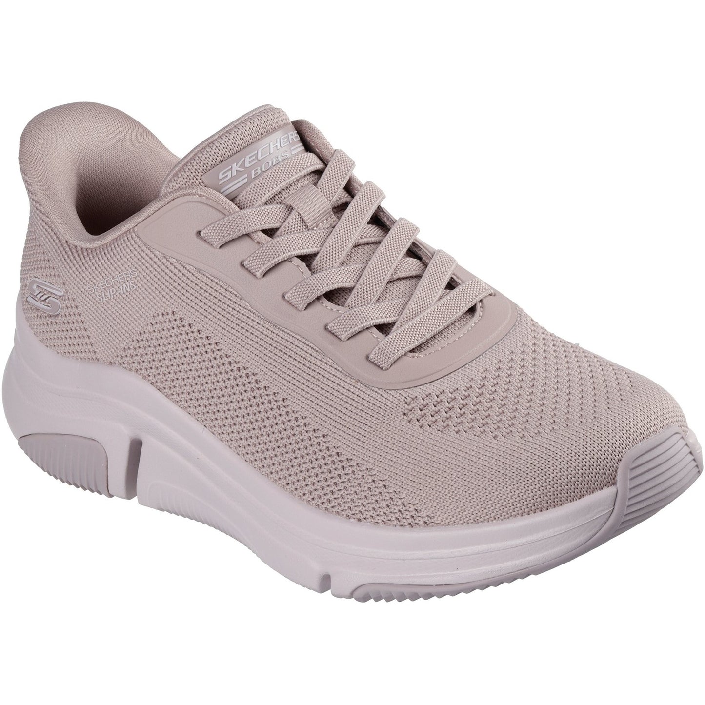 Skechers BOBS Sparrow Flex Too You Womens Blush Pink Trainers